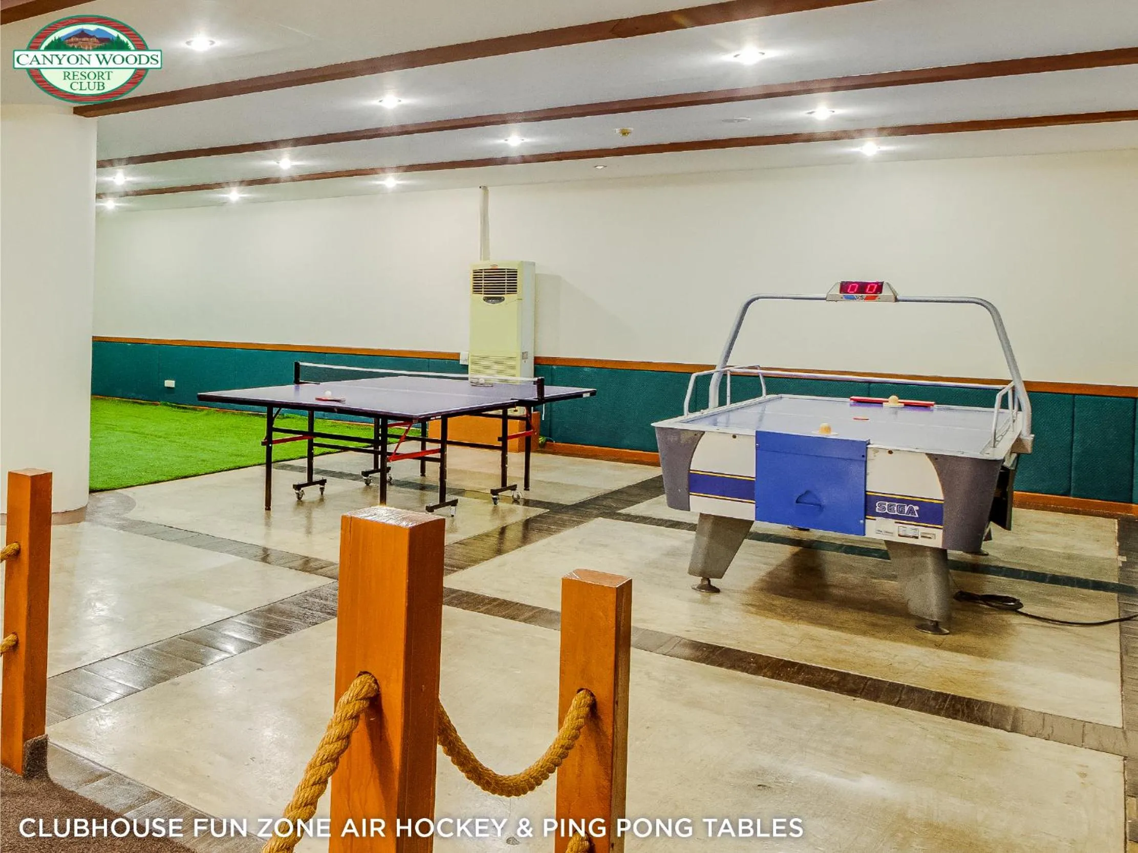 Table tennis in Canyon Woods Resort Club Tagaytay