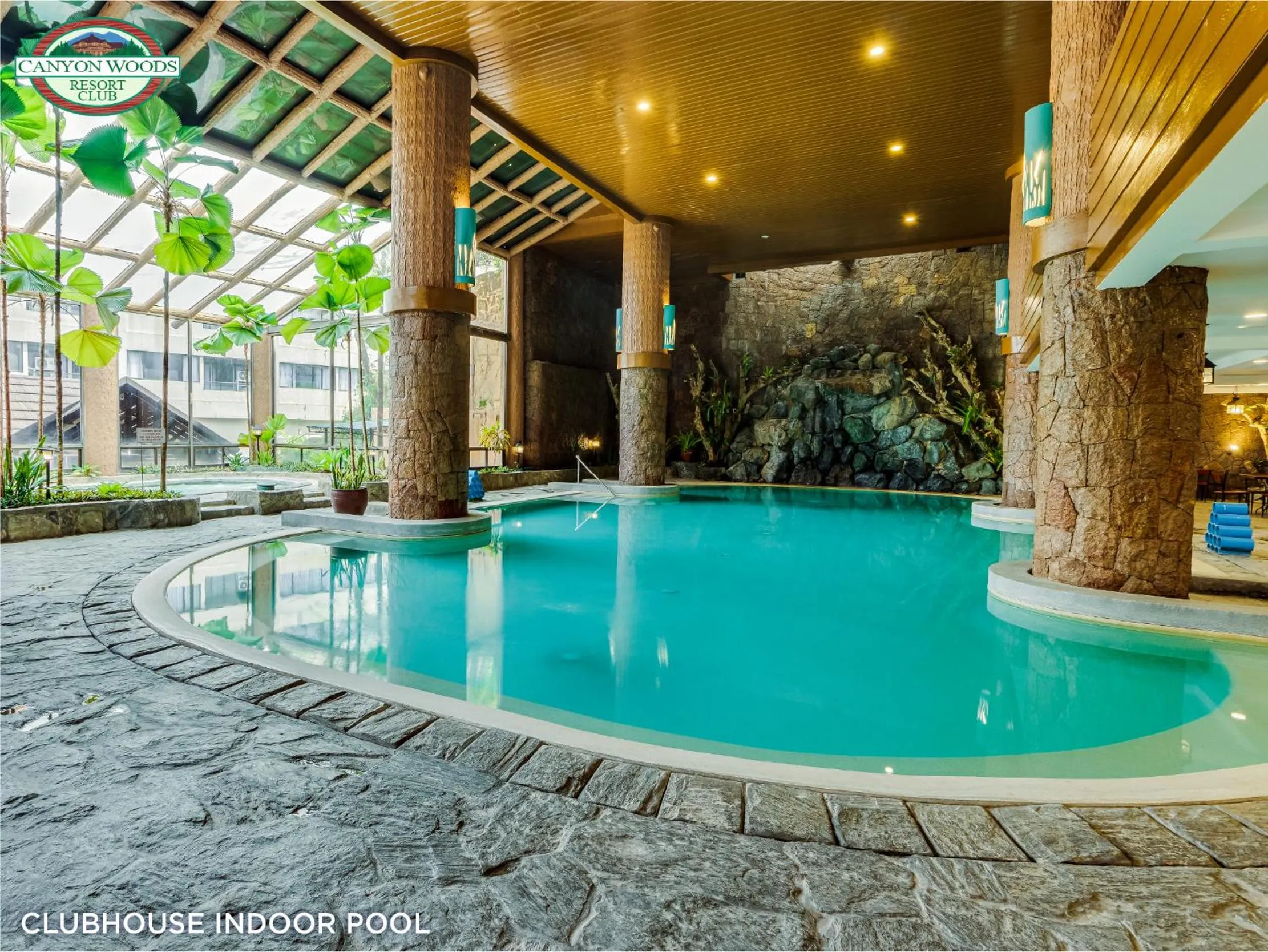 Swimming pool in Canyon Woods Resort Club Tagaytay
