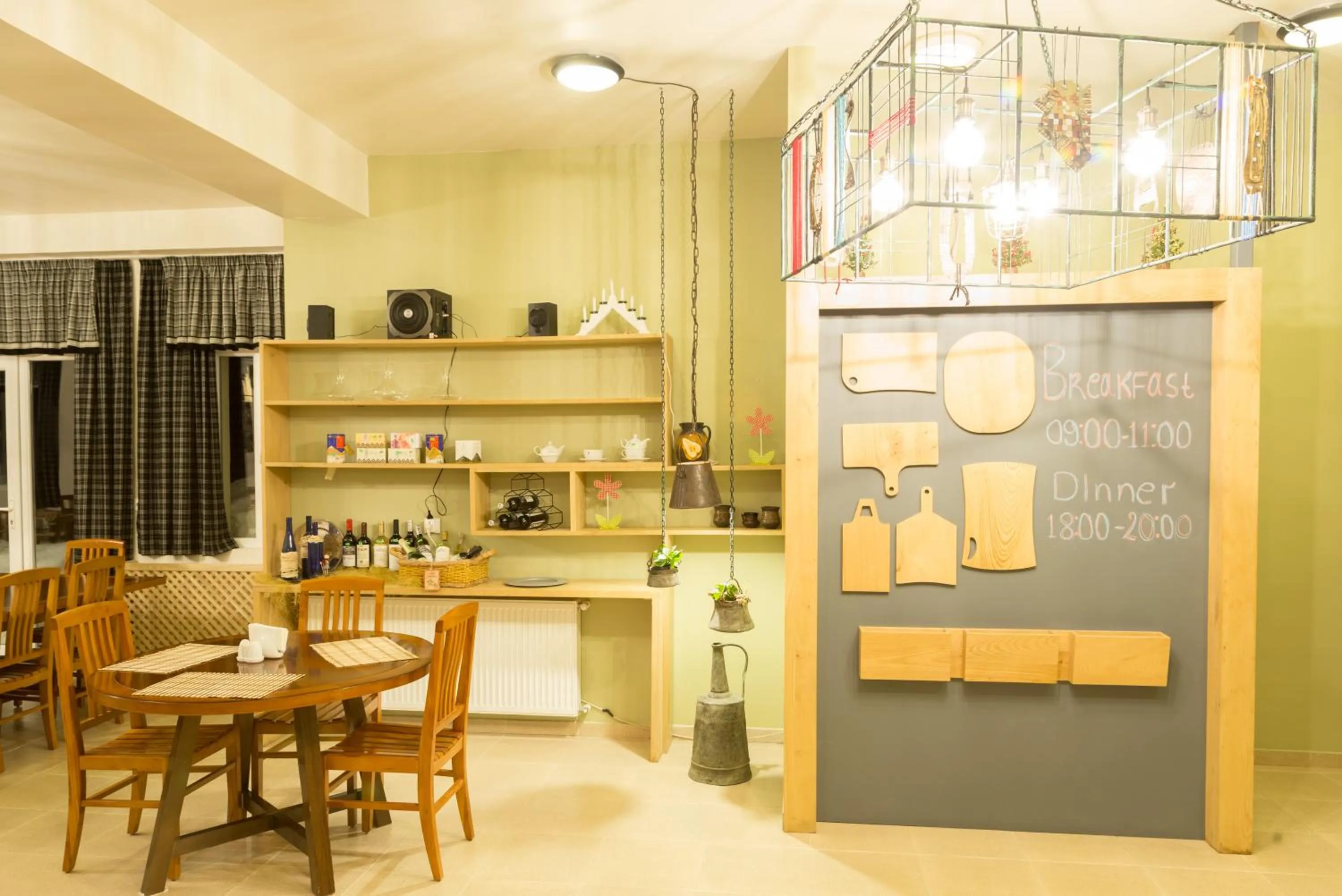 Dining area in Hotel Deka Gudauri