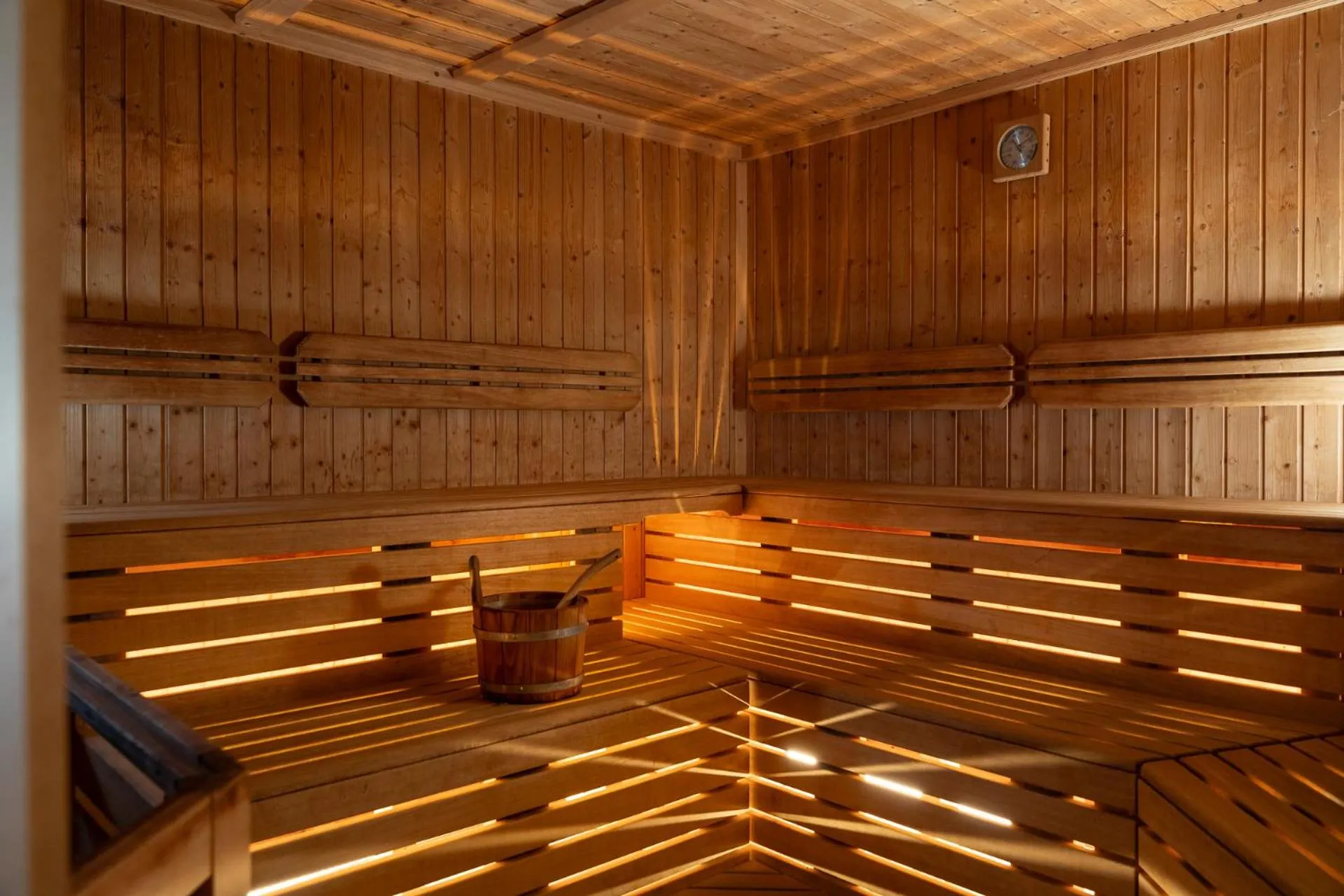 Sauna in Hotel Residence 3 Signori