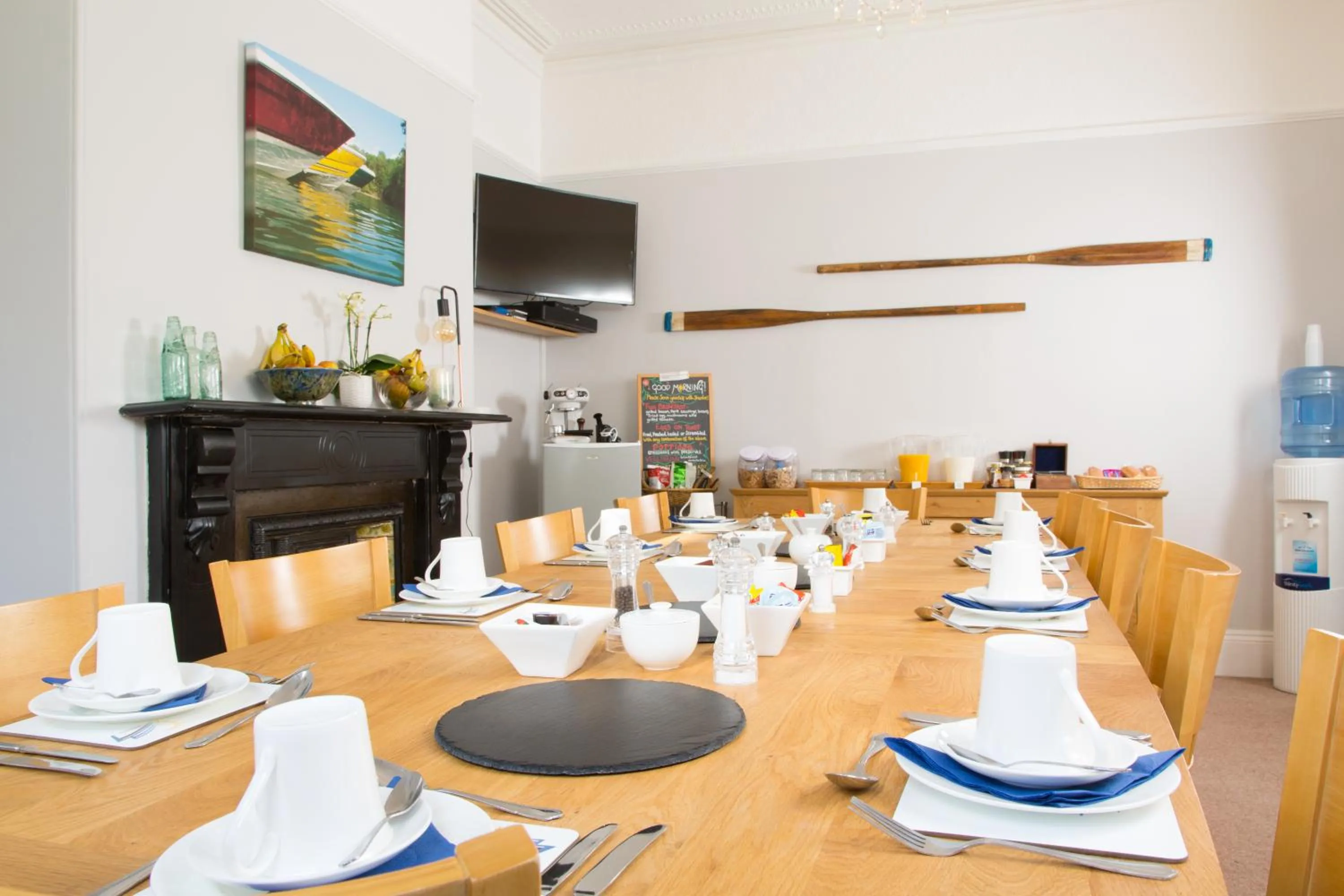 Food and drinks in Mariners Guest House