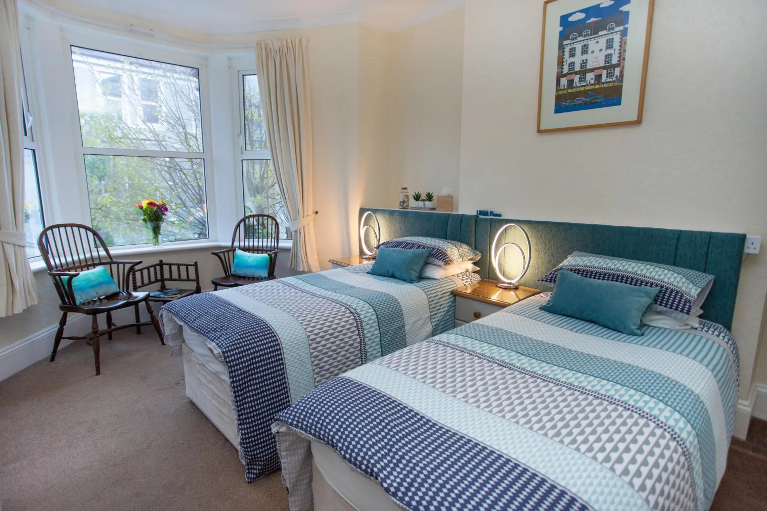 Bed in Mariners Guest House