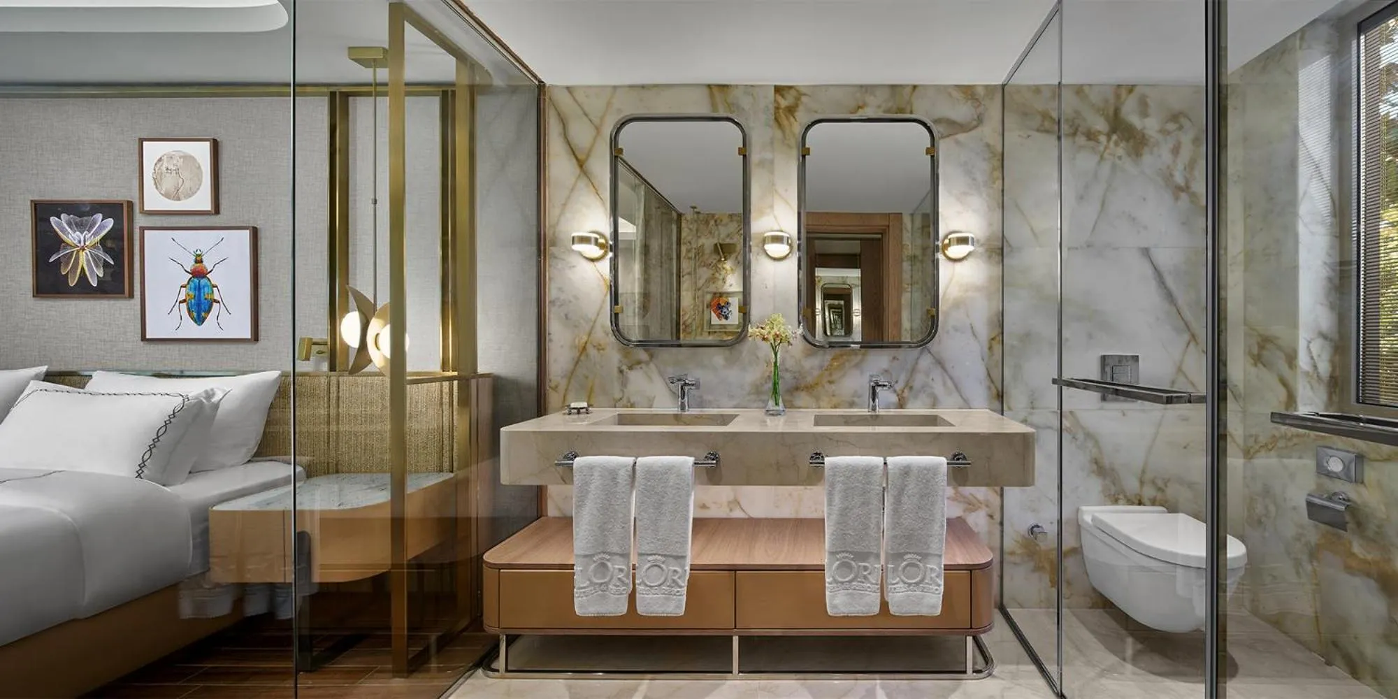 Shower, Bed in Gloria Serenity Resort