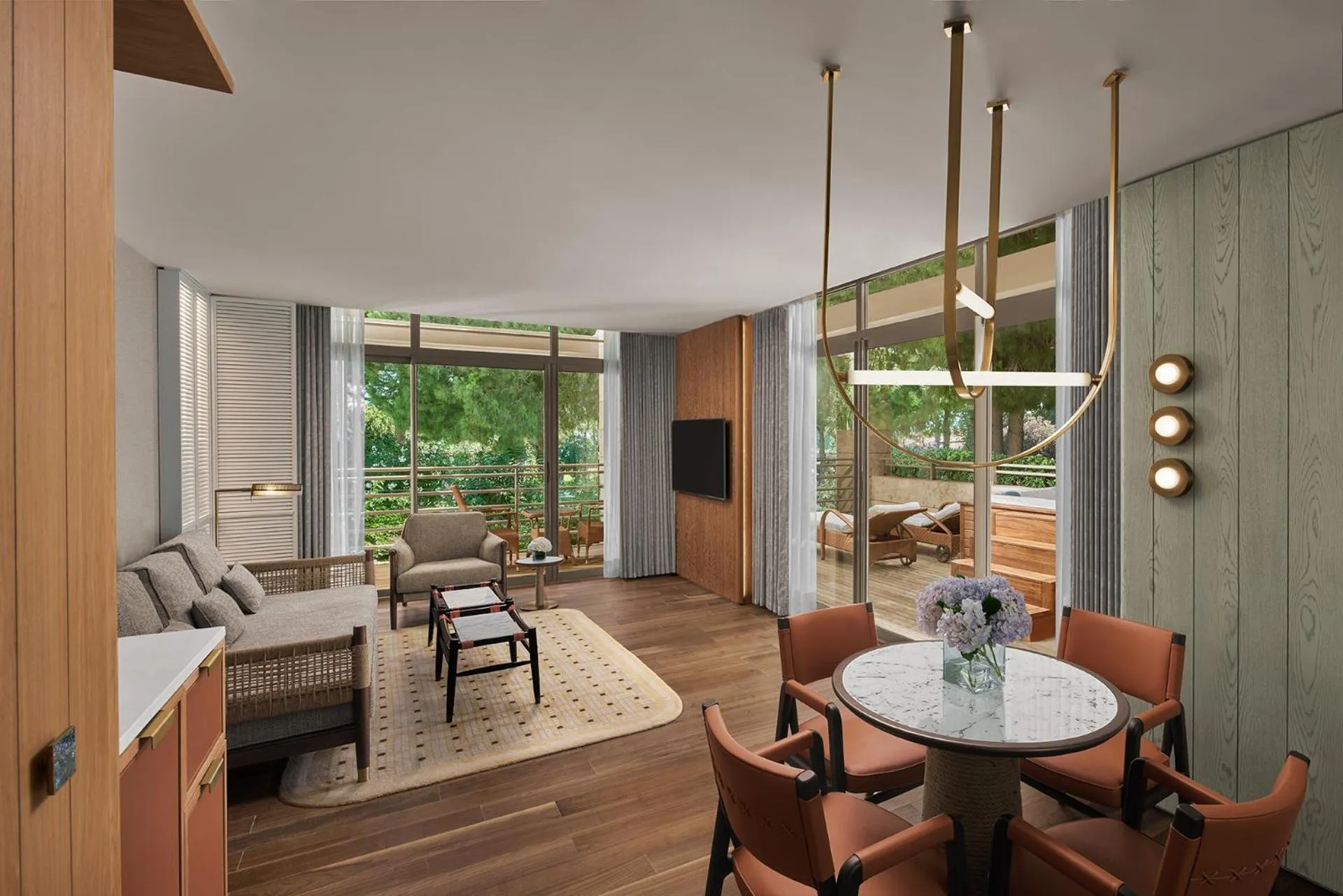 TV and multimedia in Gloria Serenity Resort