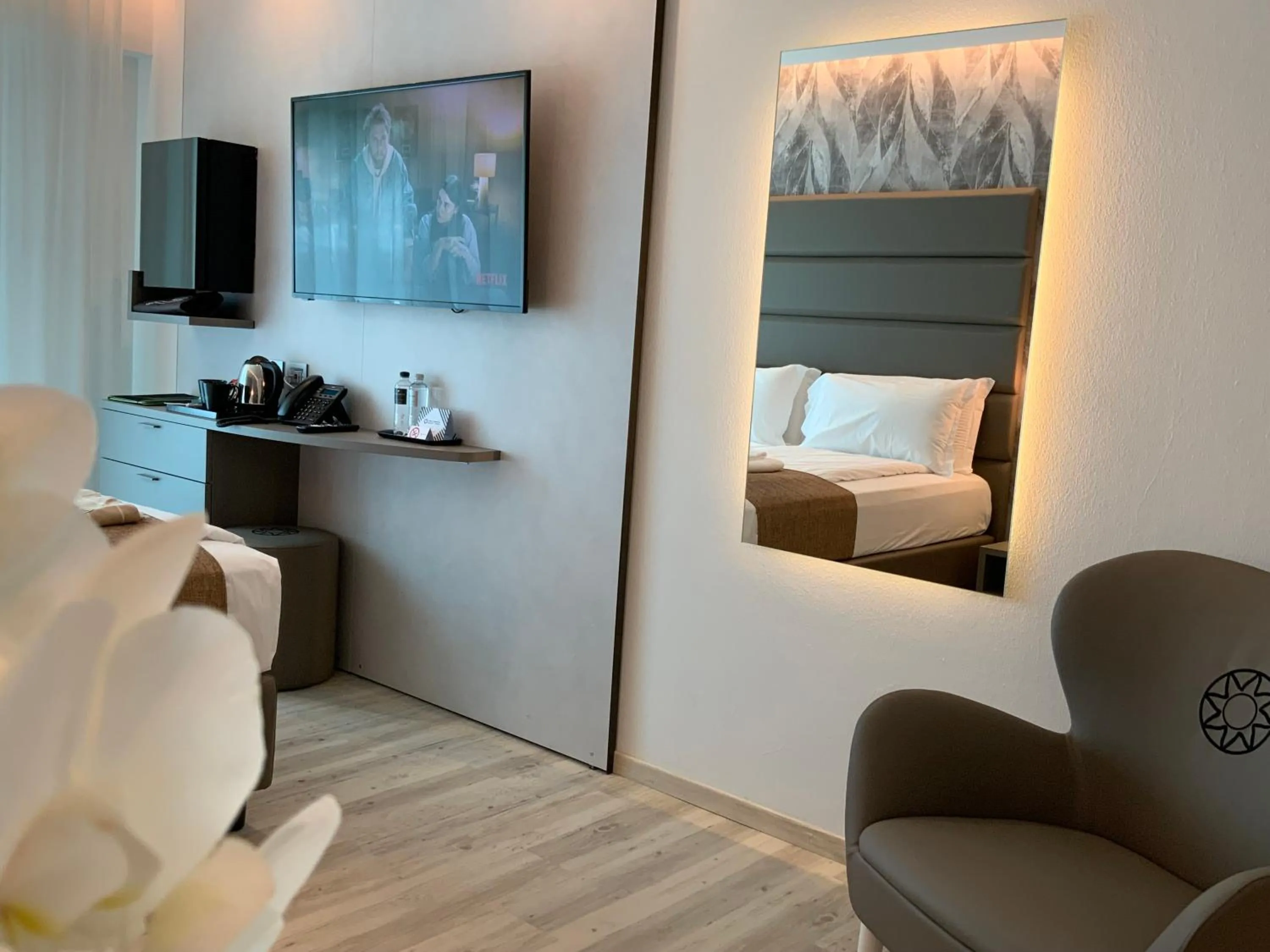 Photo of the whole room, Bed in International Beach Hotel