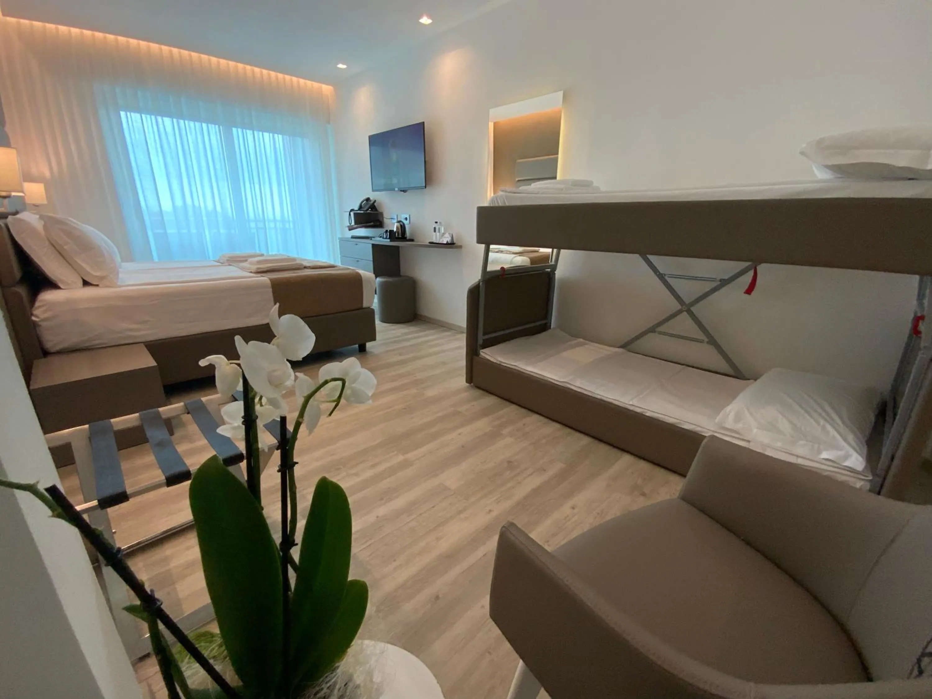 Photo of the whole room, Bed in International Beach Hotel