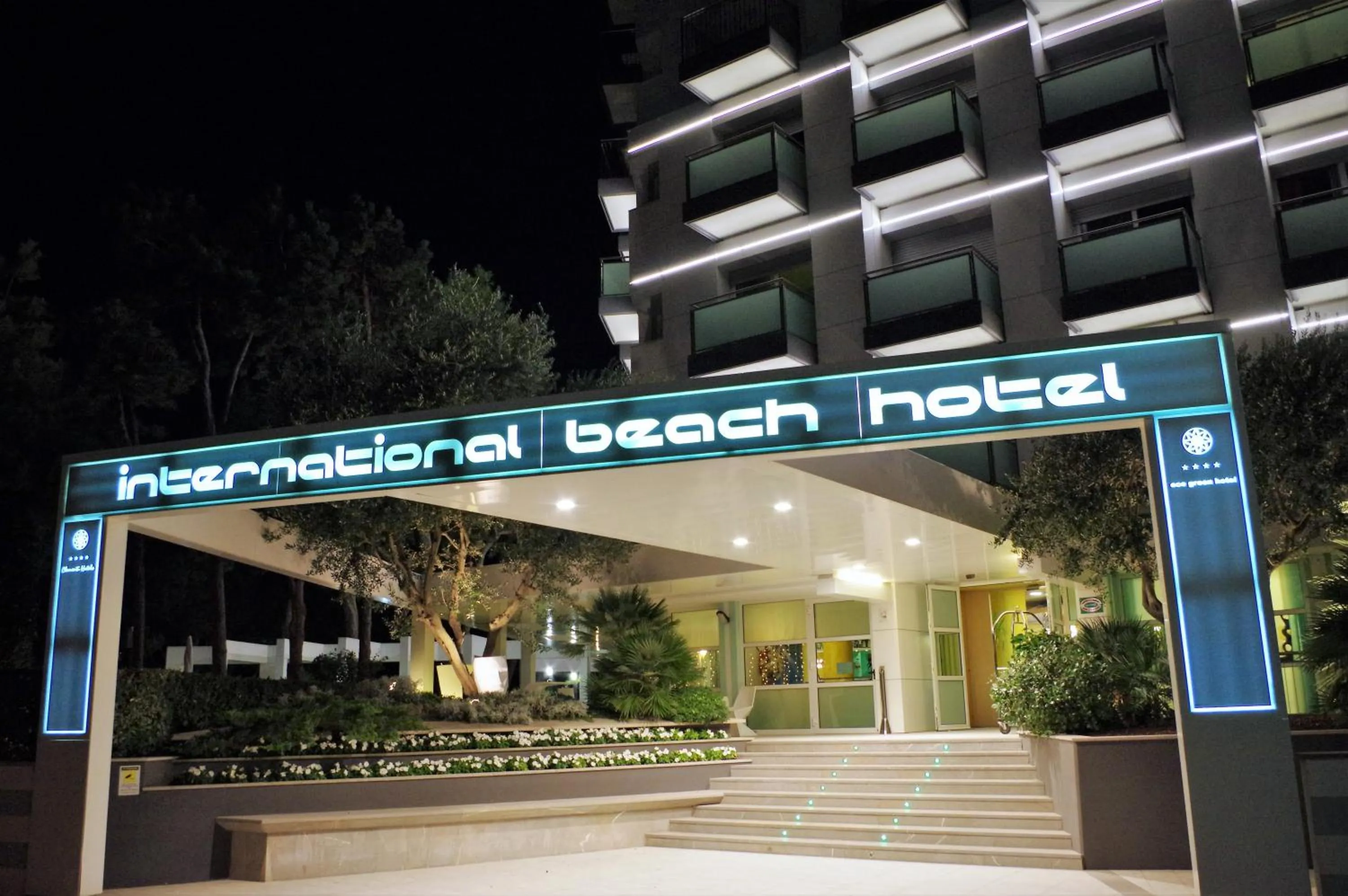 Facade/entrance in International Beach Hotel