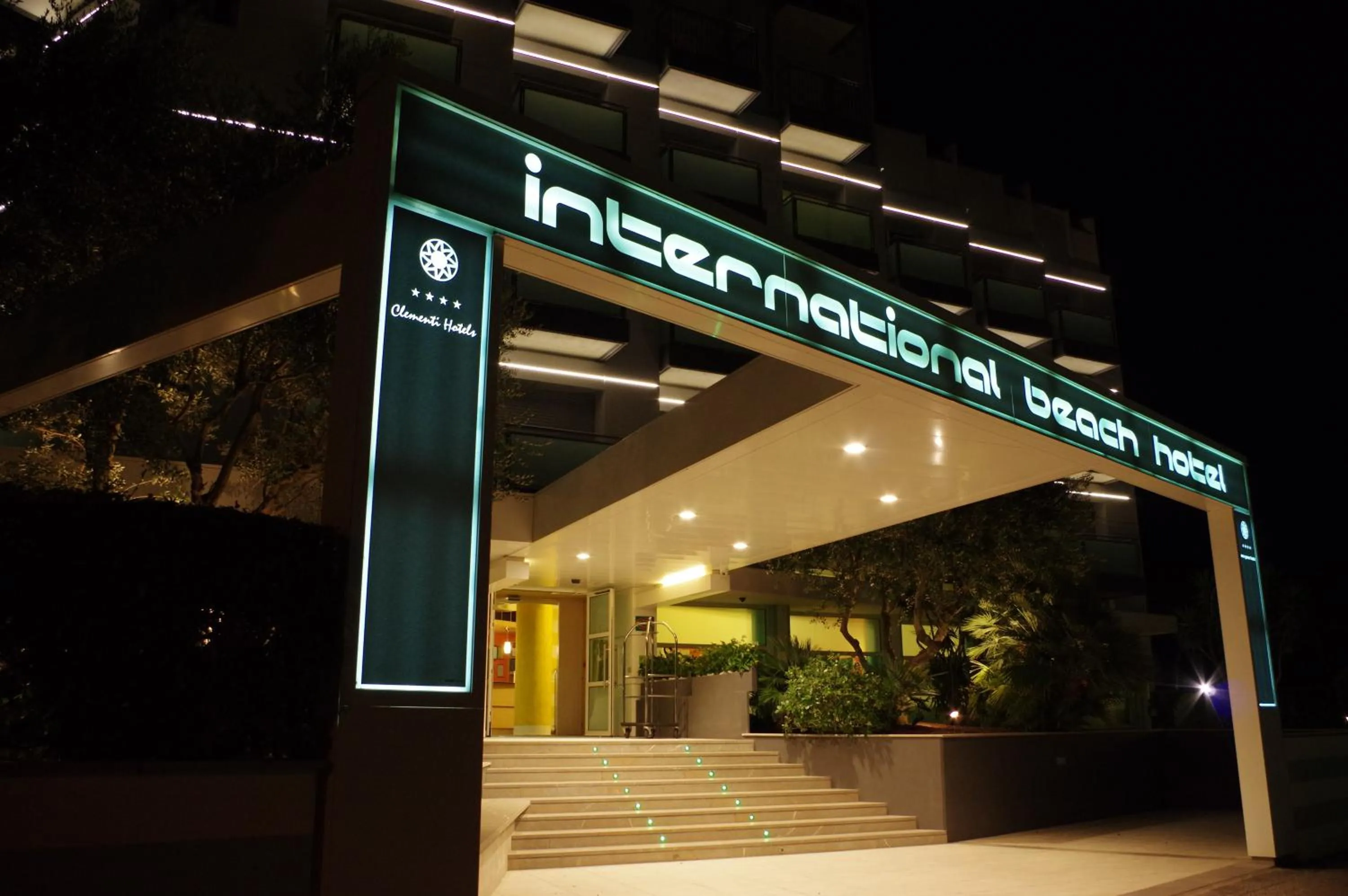Facade/entrance in International Beach Hotel