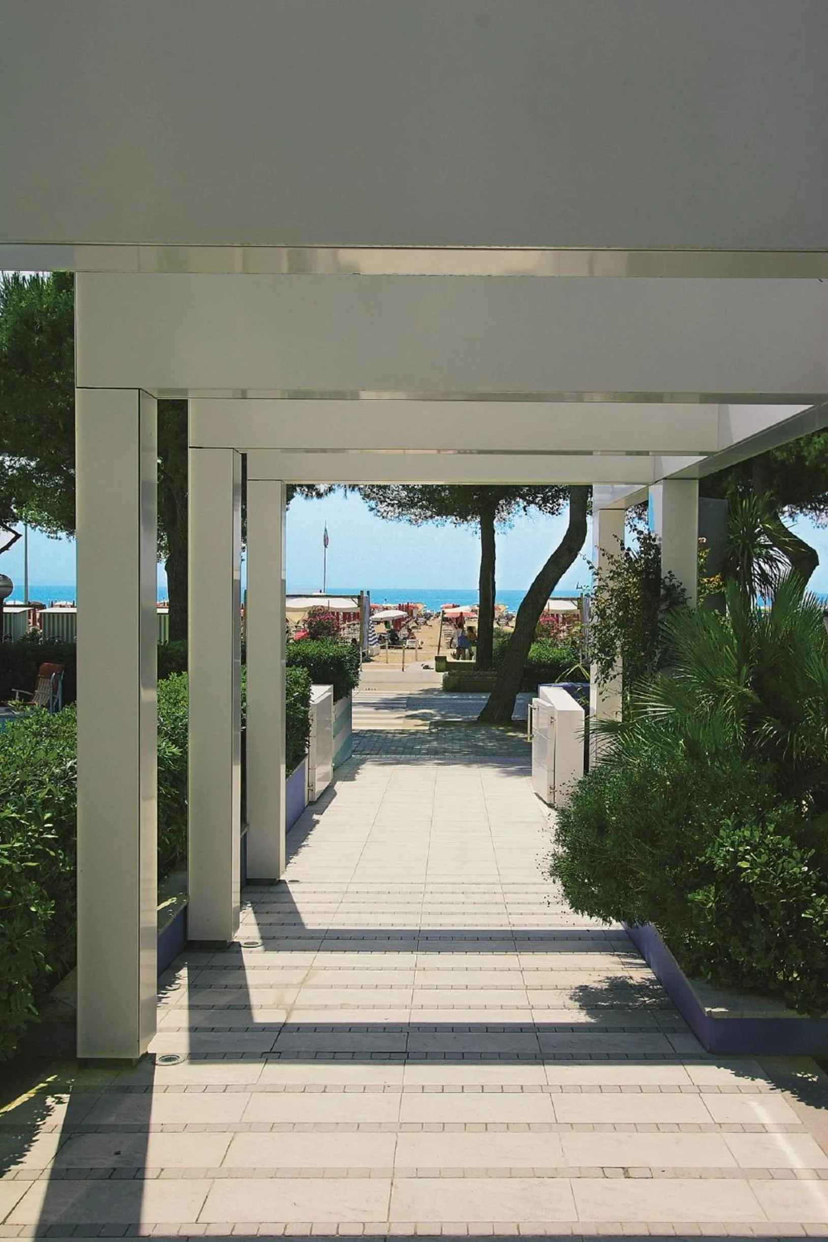 Facade/entrance in International Beach Hotel