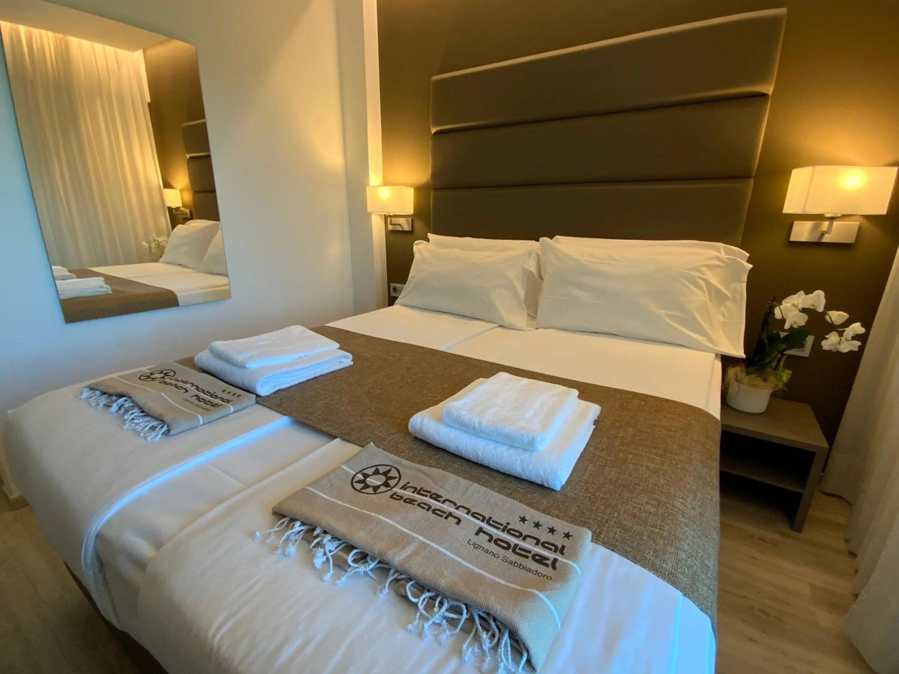 Photo of the whole room, Bed in International Beach Hotel