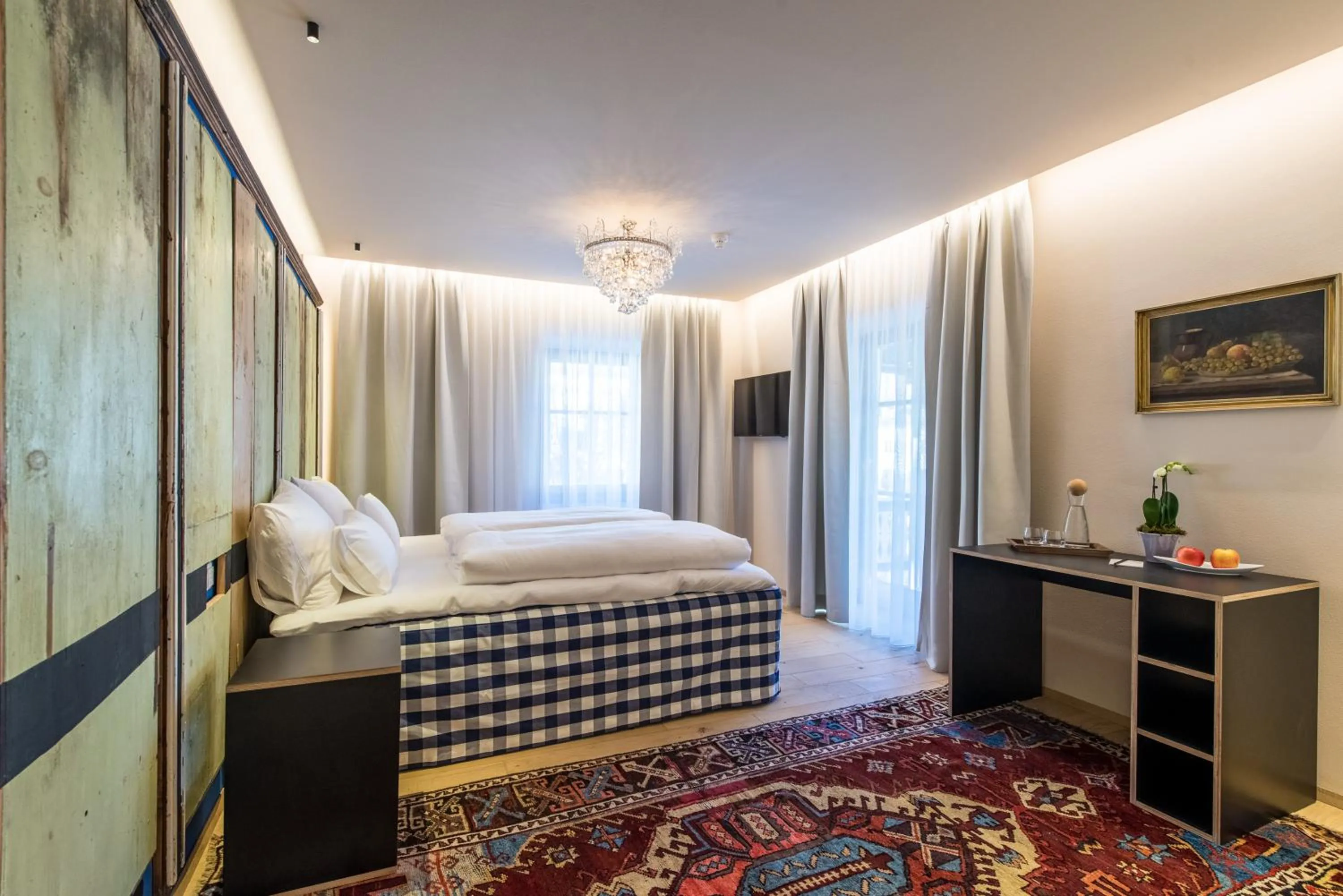 Bed in Adler Suite & Stube