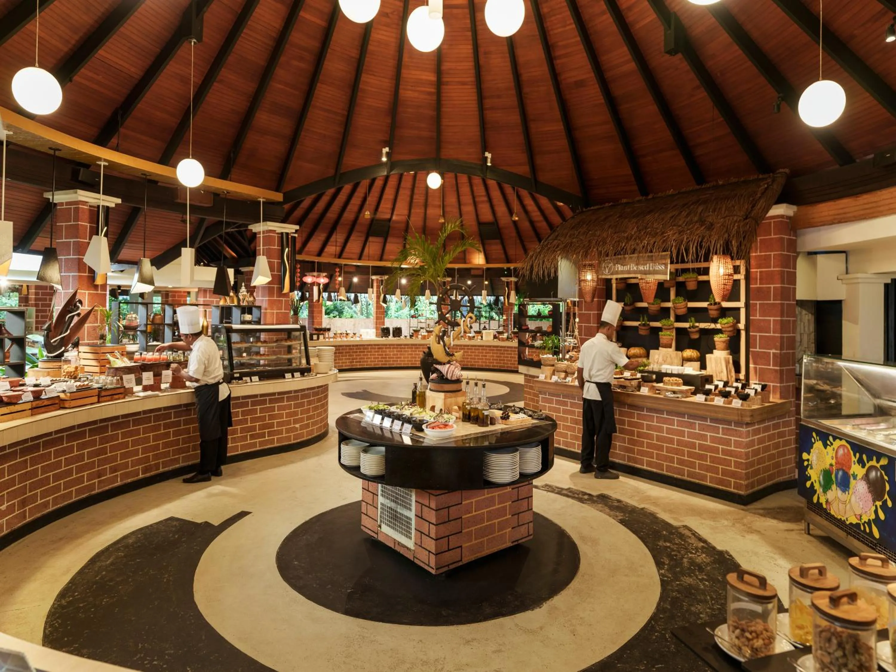 Restaurant/places to eat in Sun Siyam Iru Fushi with Free Transfer