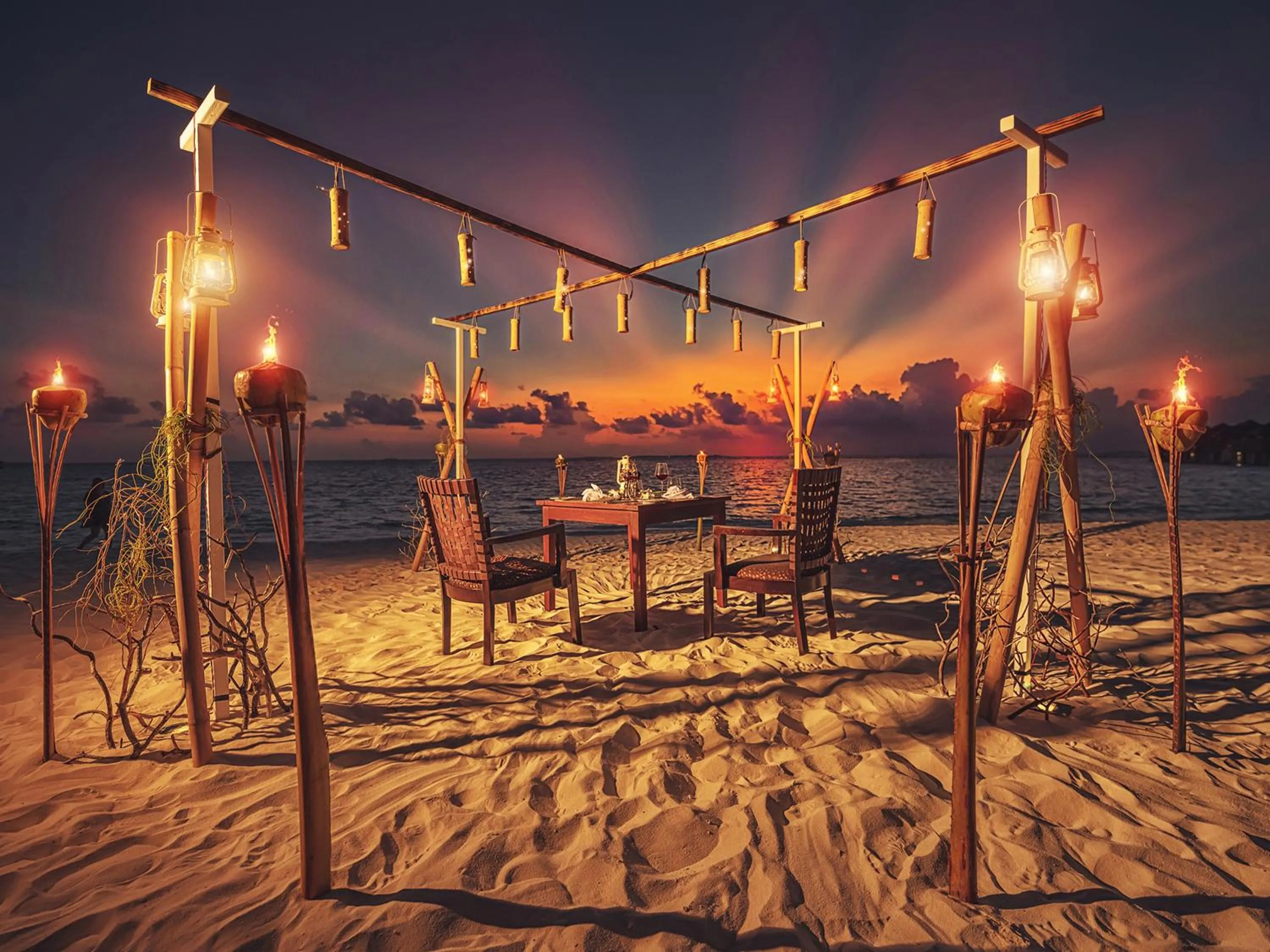 Dinner in Sun Siyam Iru Fushi with Free Transfer