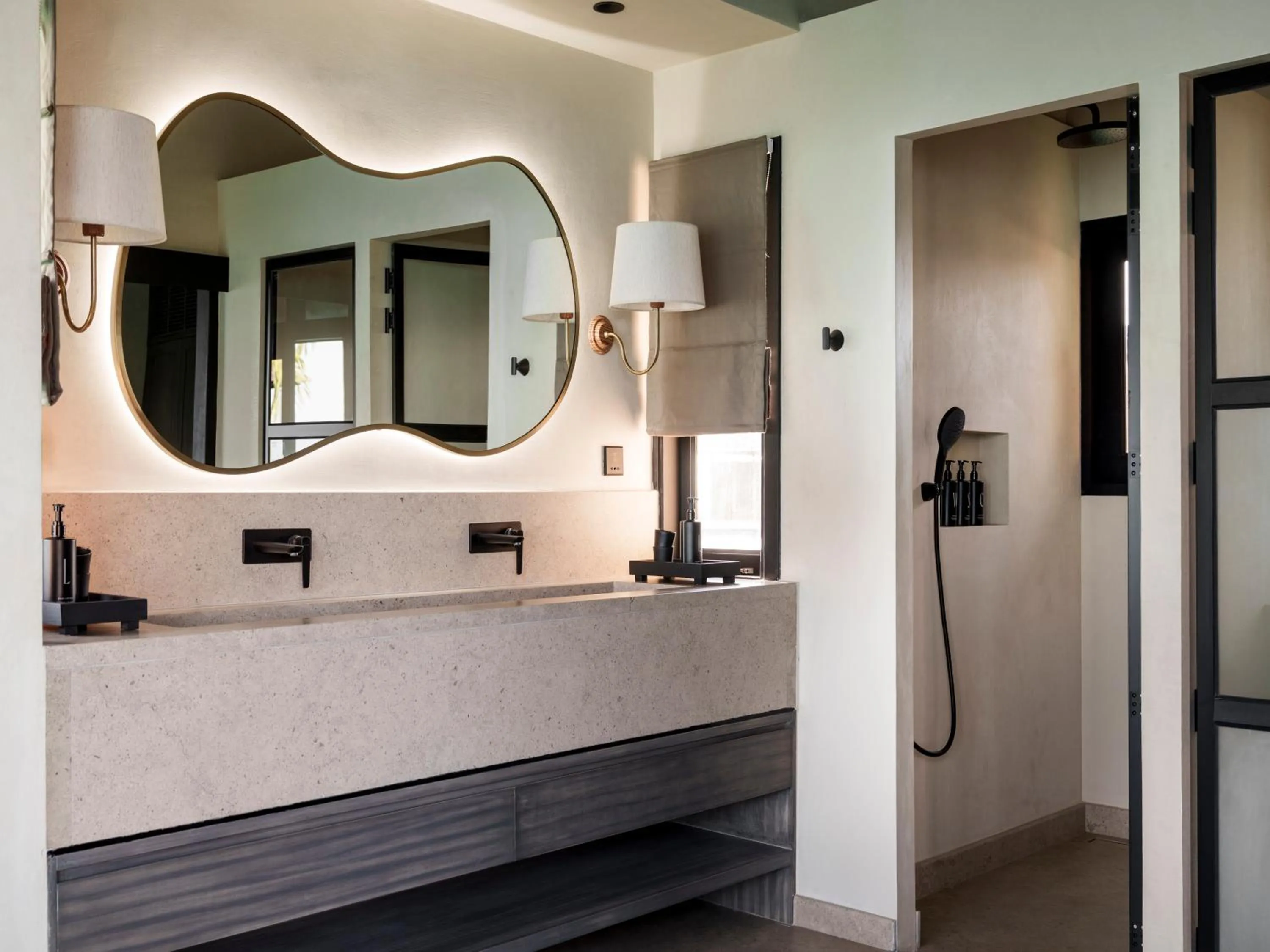 Bathroom in Sun Siyam Iru Fushi with Free Transfer