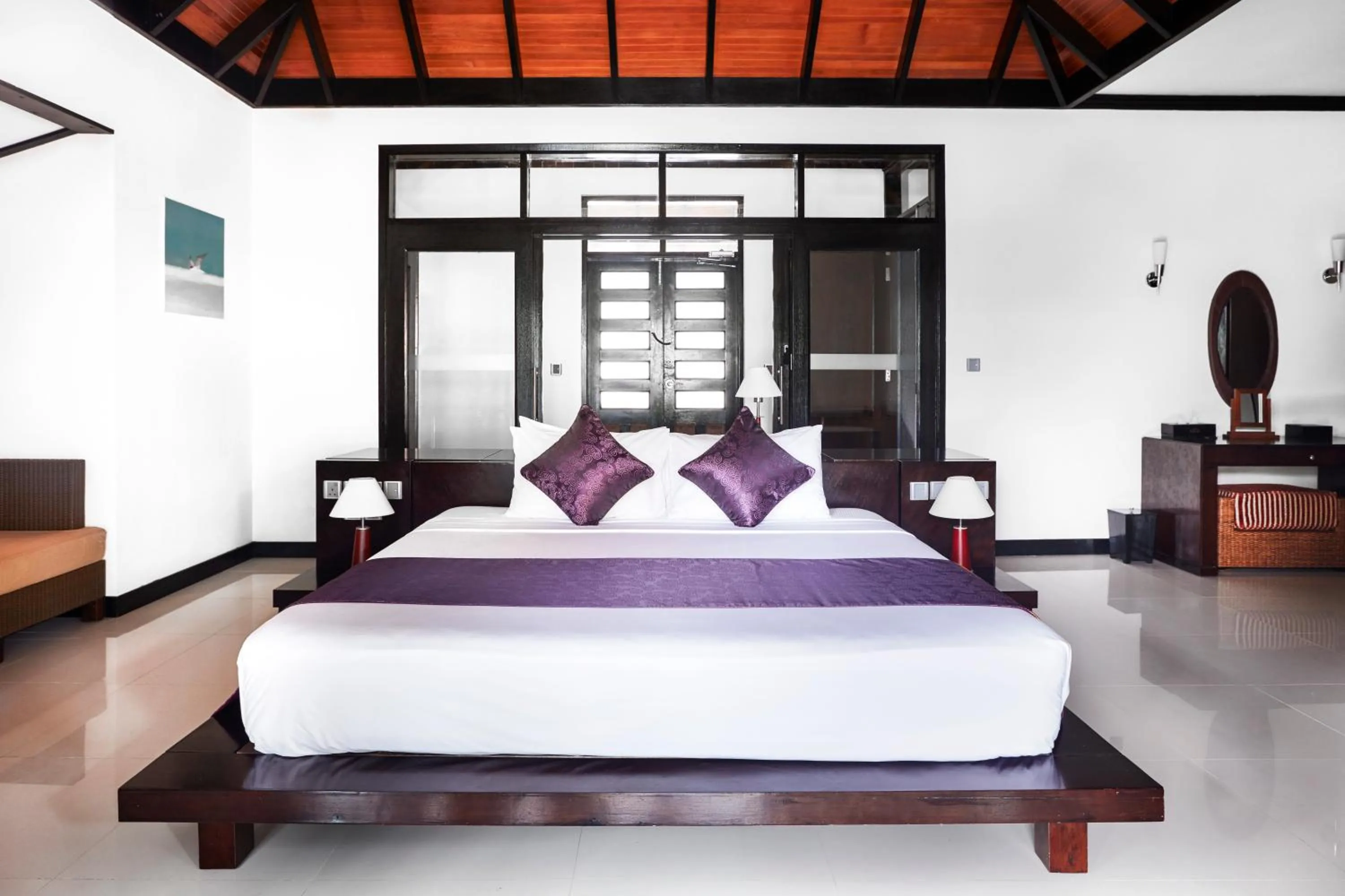 Bedroom, Bed in Sun Siyam Iru Fushi with Free Transfer