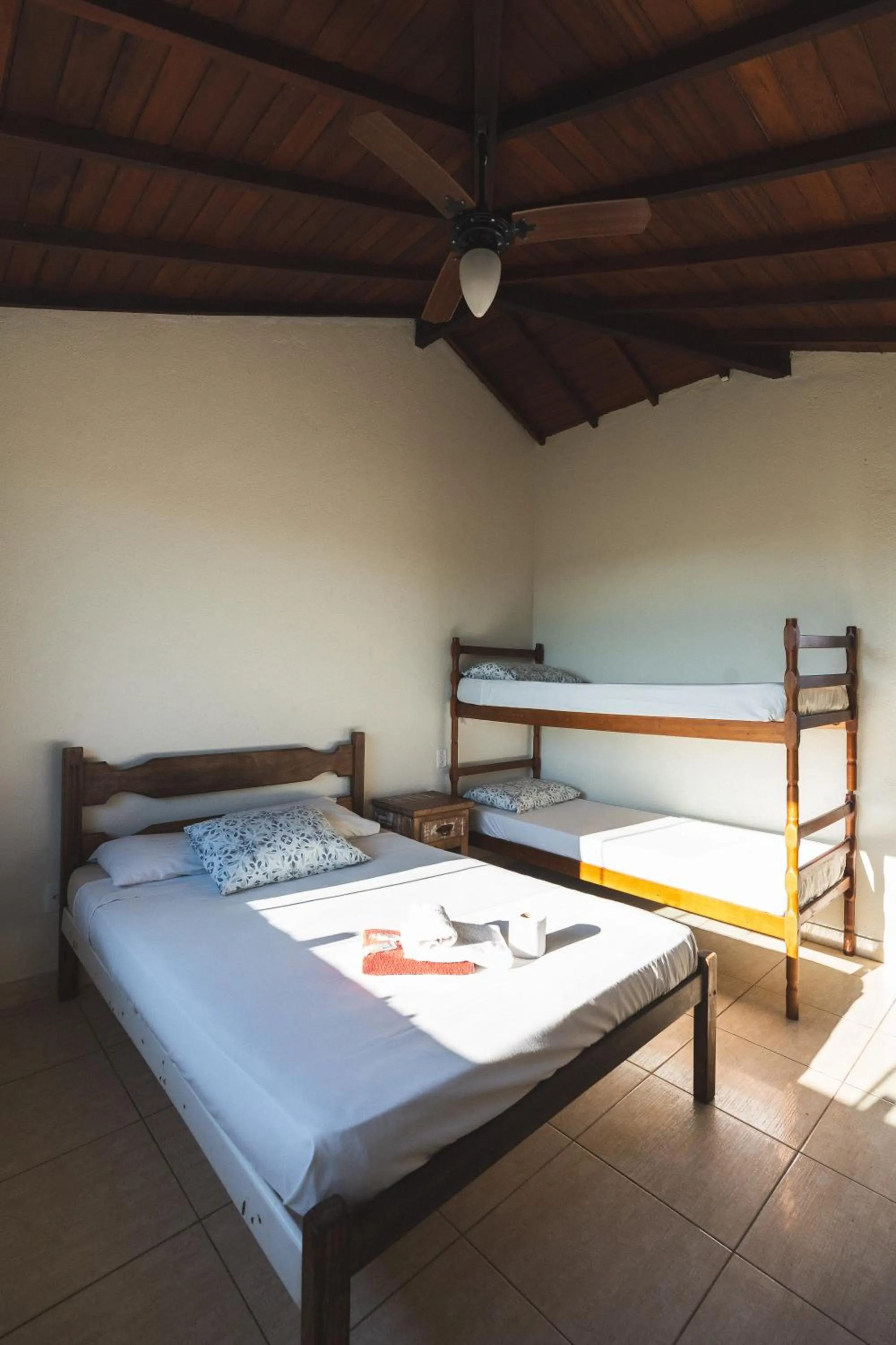 Bed in POUSADA ENCANTO DO AMOR