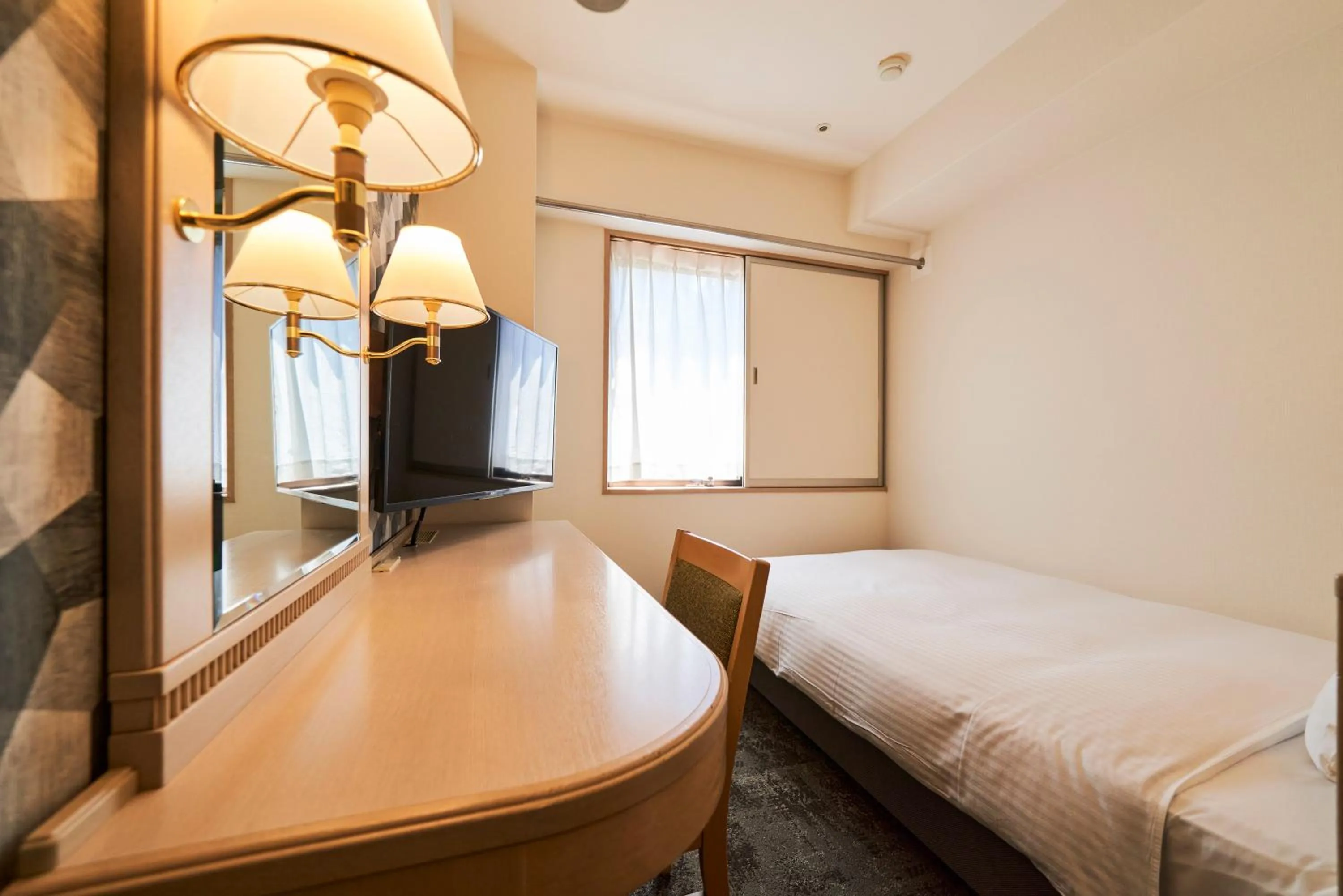 Bed in Hotel Global View Hachinohe Annex