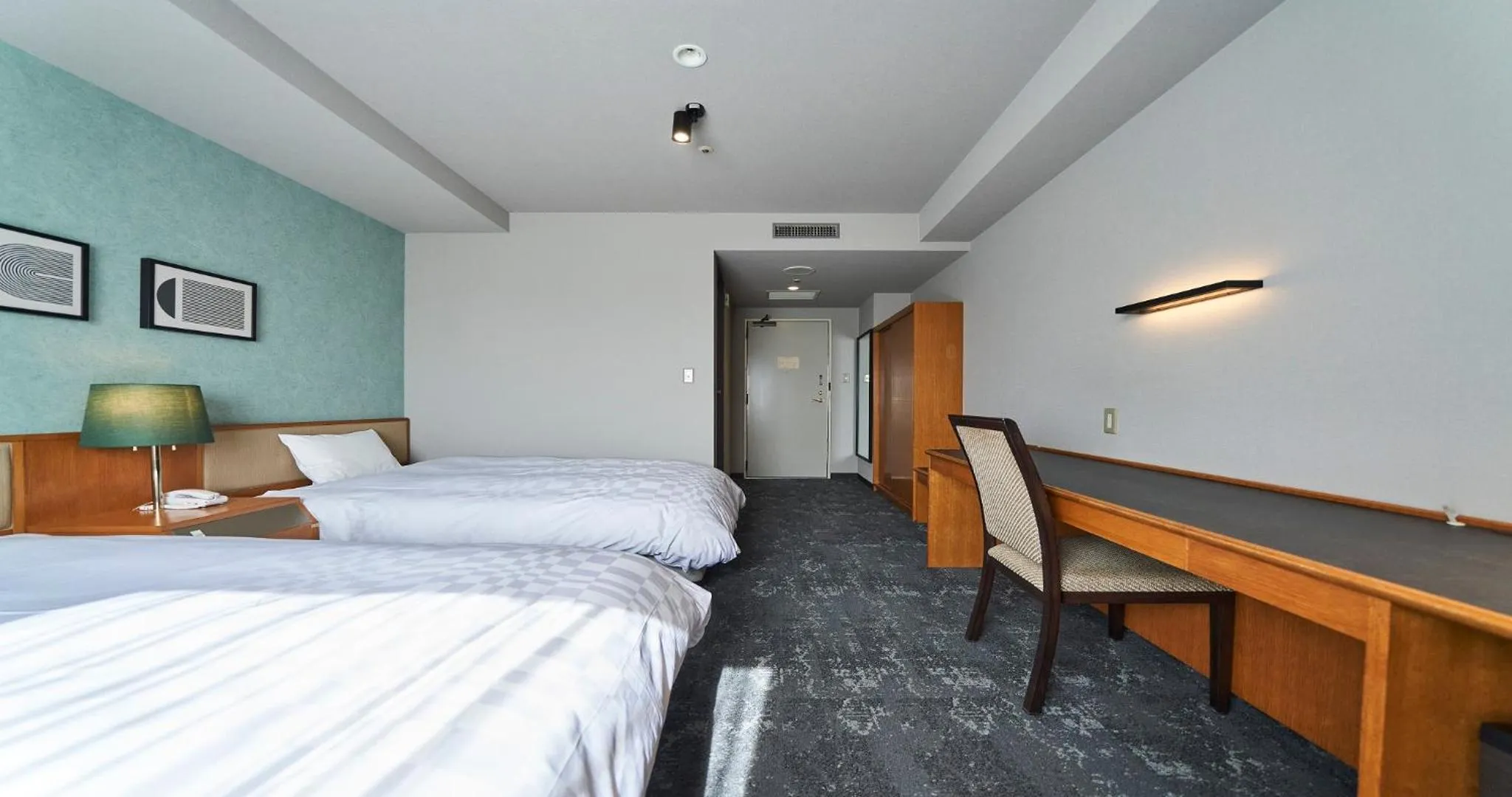 Bed in Hotel Grand Ciel Hanamaki