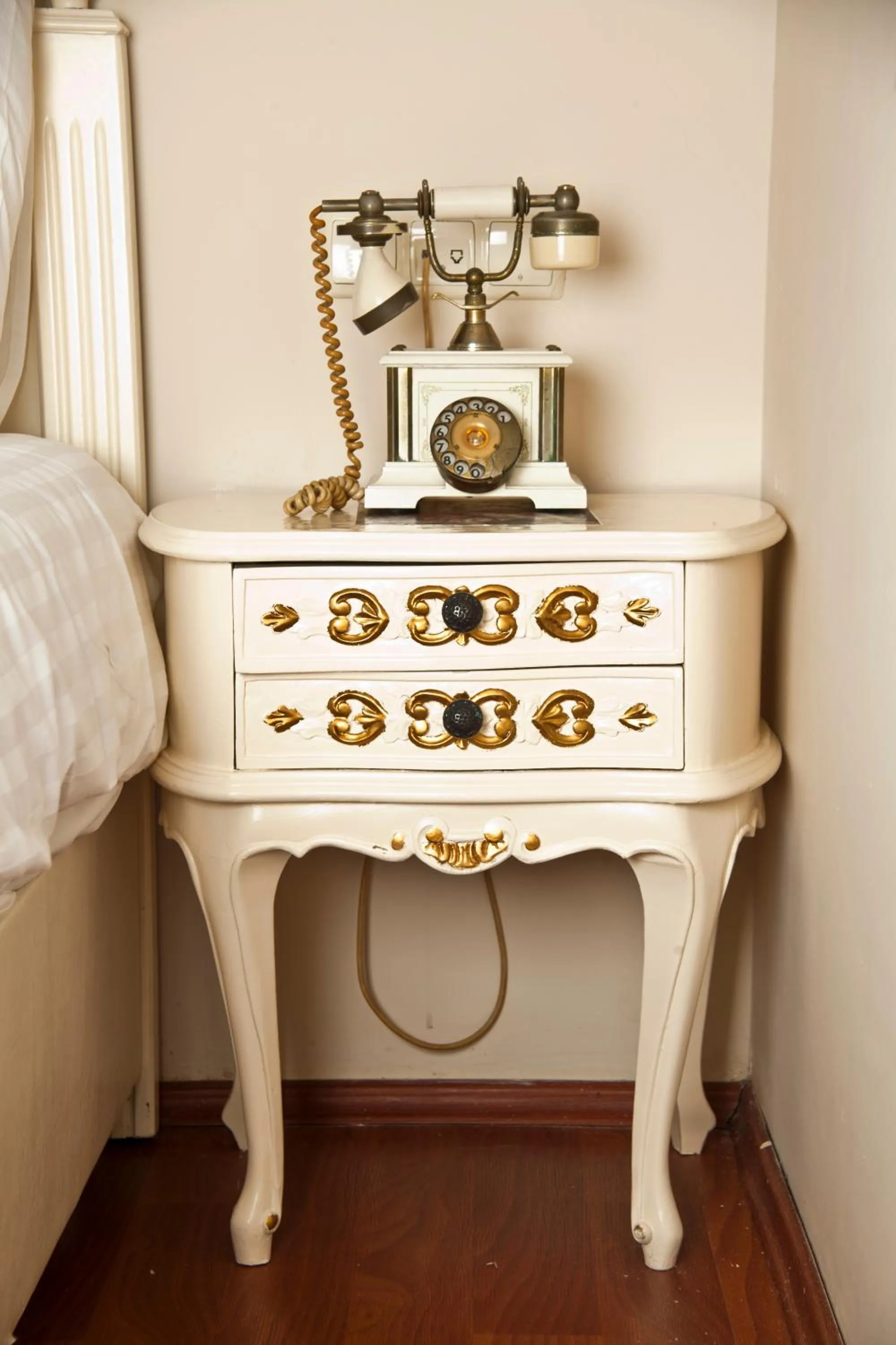 Decorative detail, Bed in Asmali Hotel