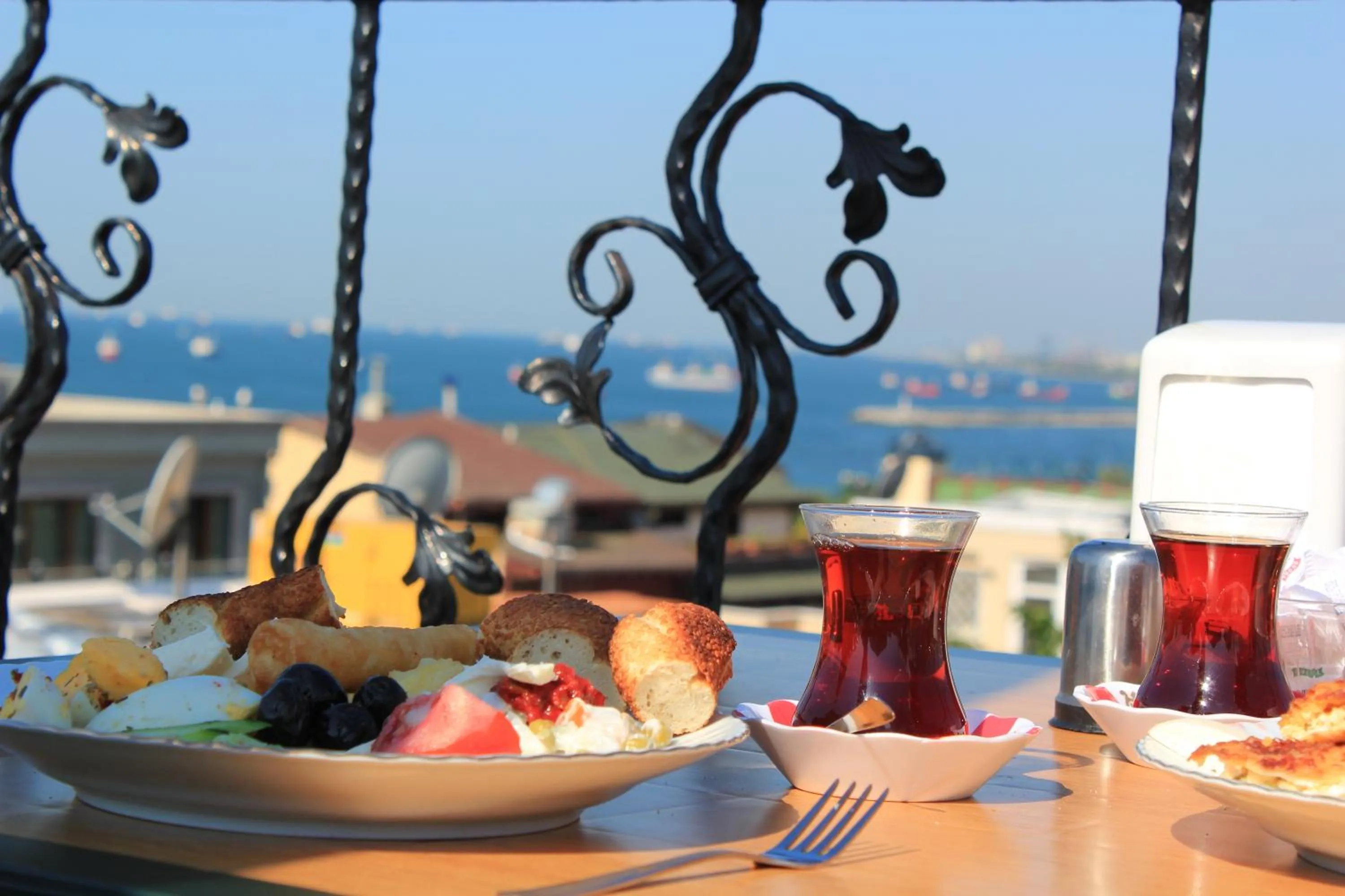 Balcony/Terrace in Asmali Hotel