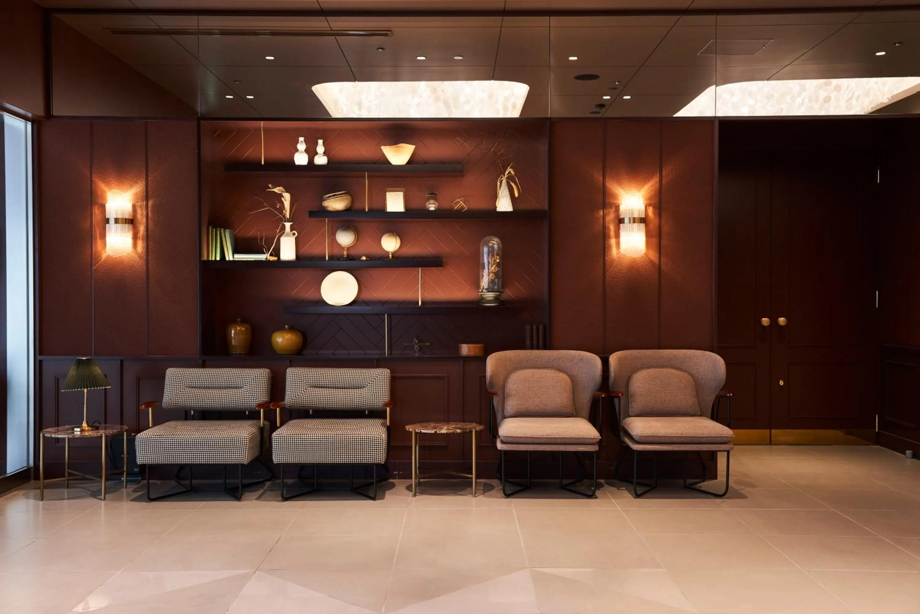 Lobby or reception in Mito Sannomaru Hotel