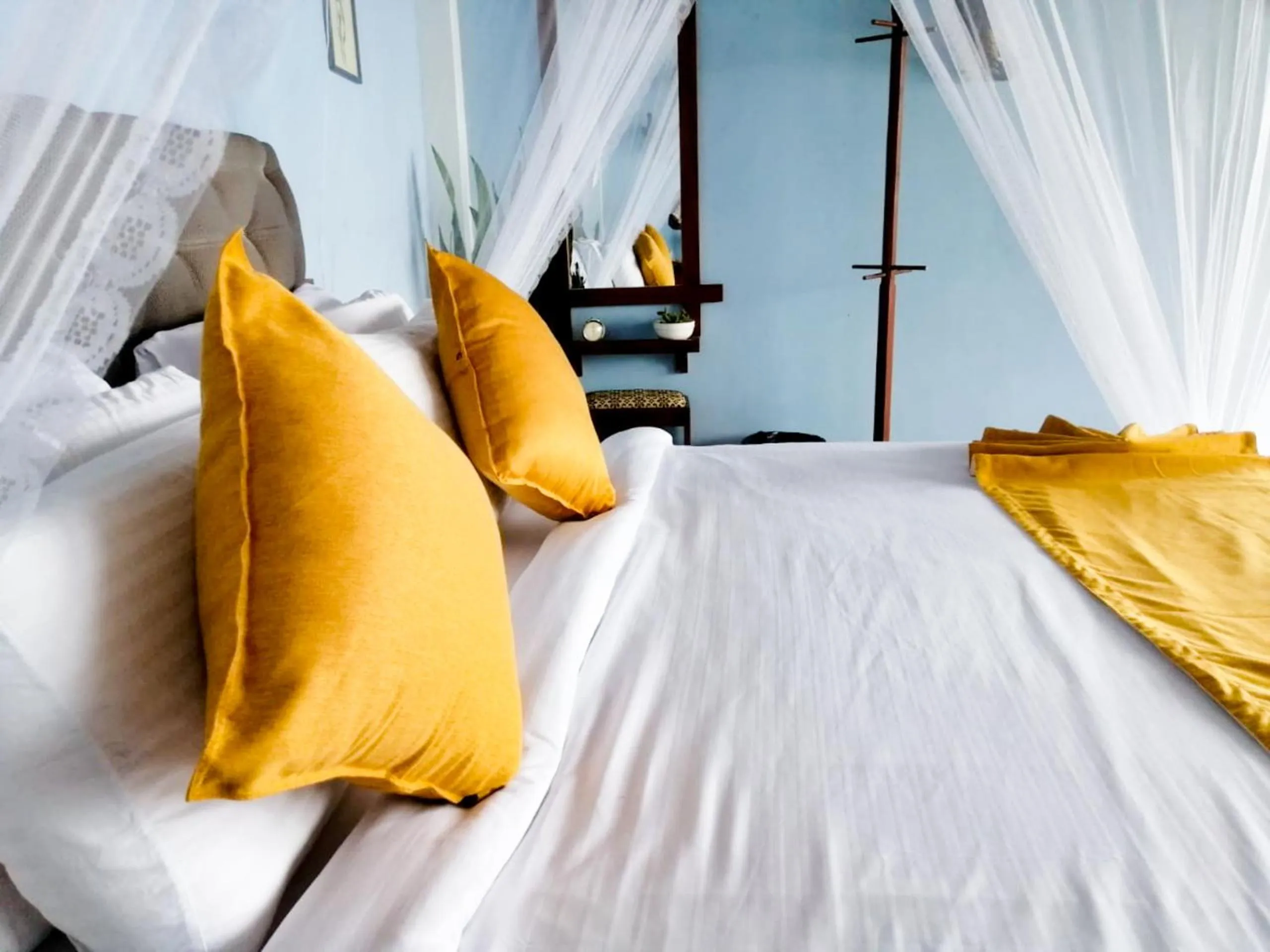 Bed in Awesome Place