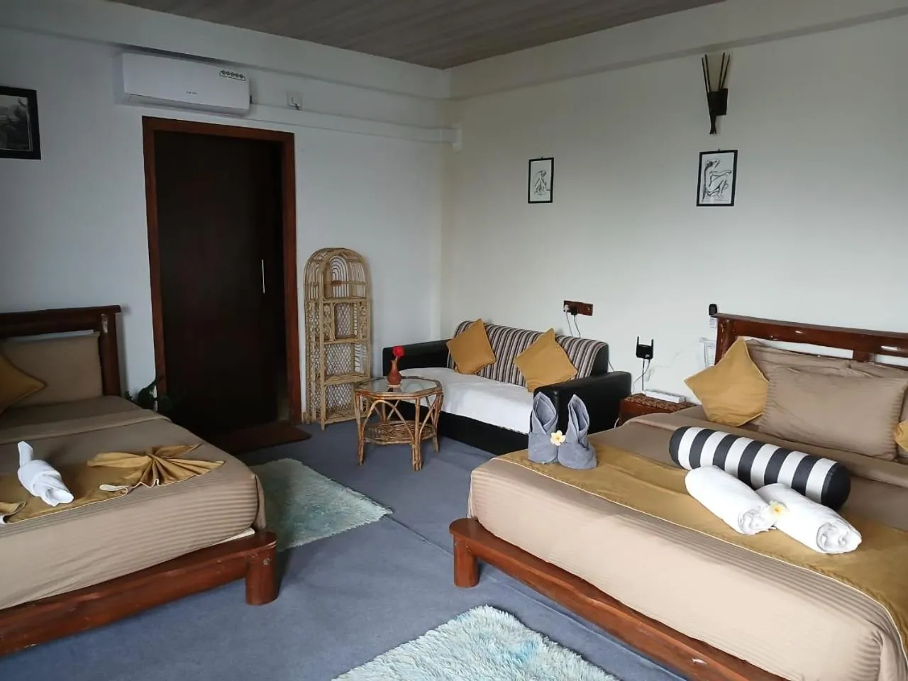 Bed in Awesome Place