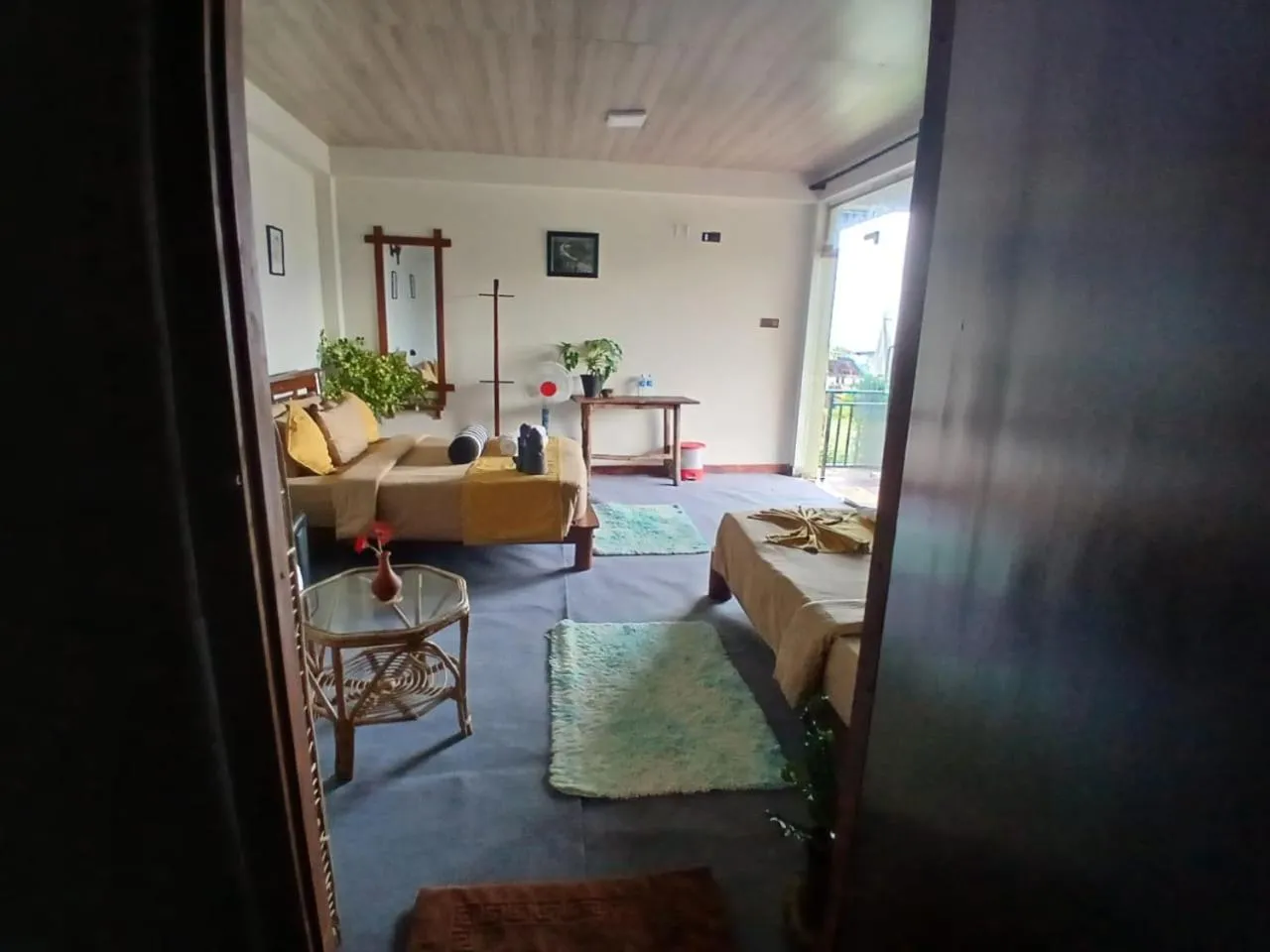 Bed in Awesome Place