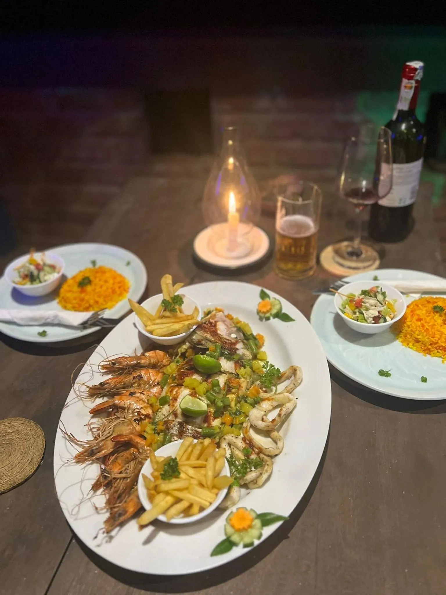 Food and drinks in Awesome Place