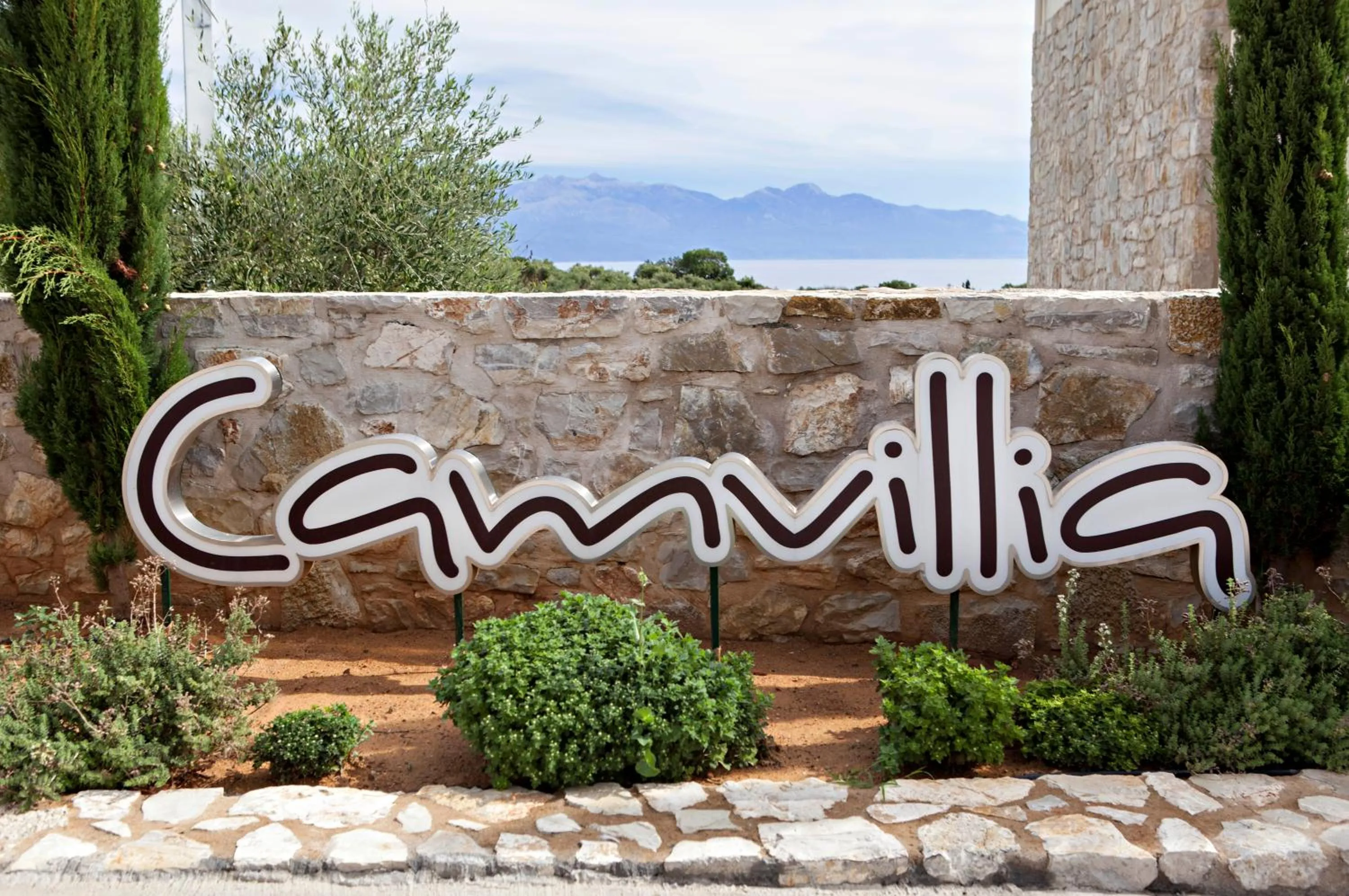 Facade/entrance in Camvillia Resort Messinia