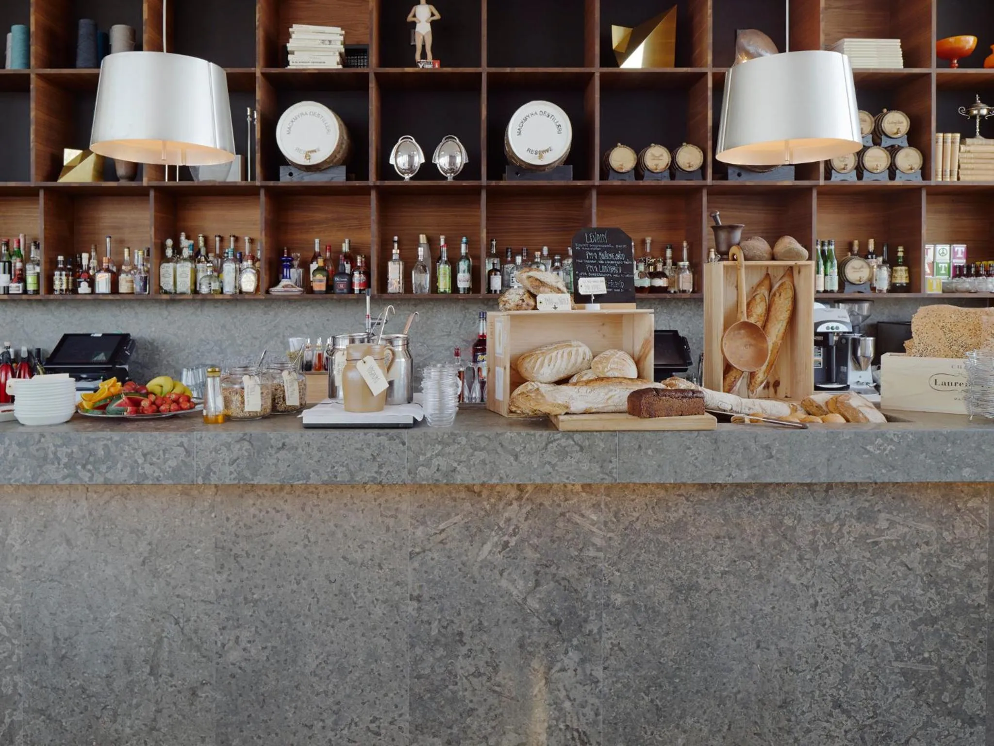 Lounge or bar in PM & Vänner Hotel