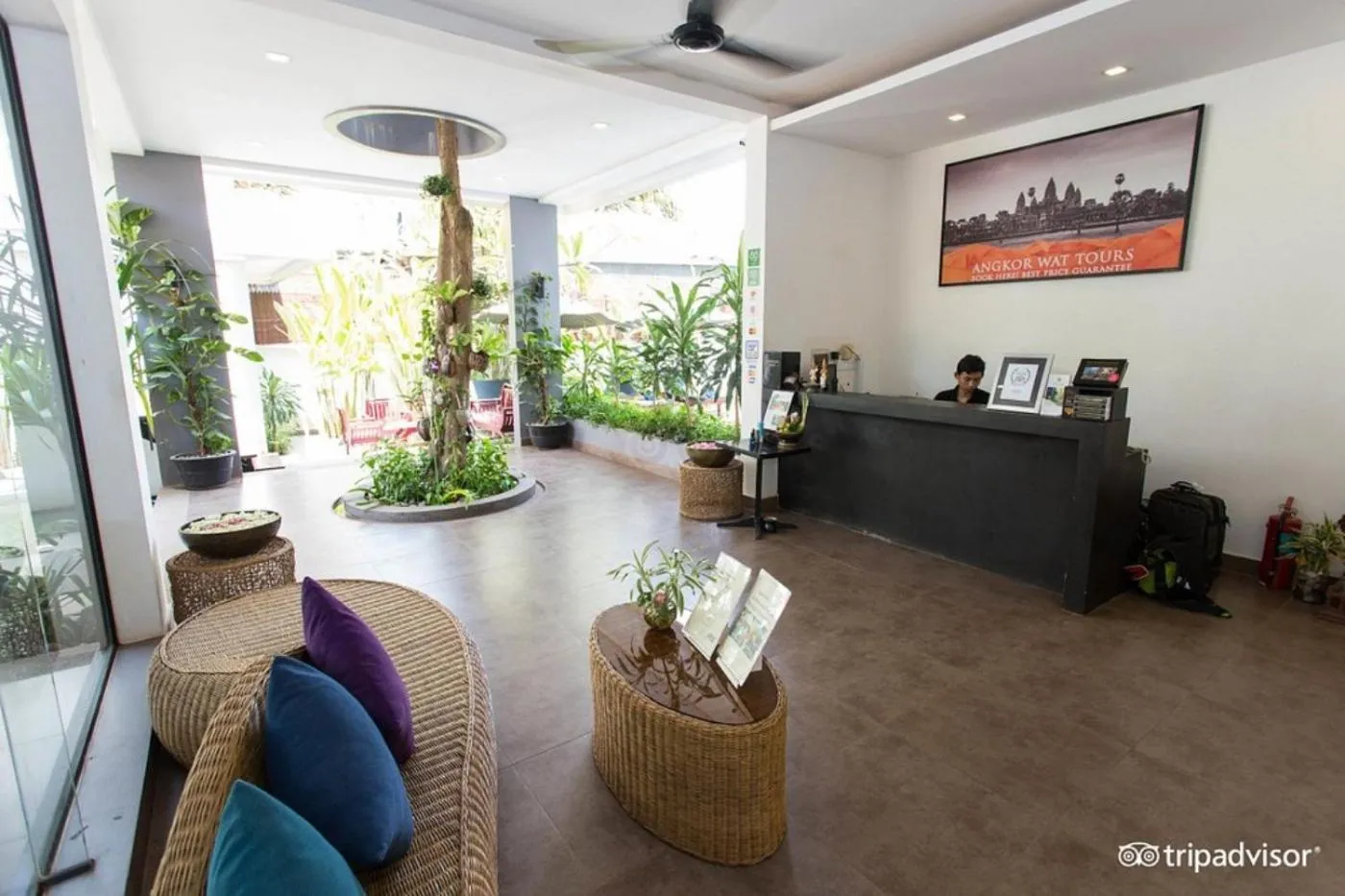 Lobby or reception in Siem Reap Tevi Residence