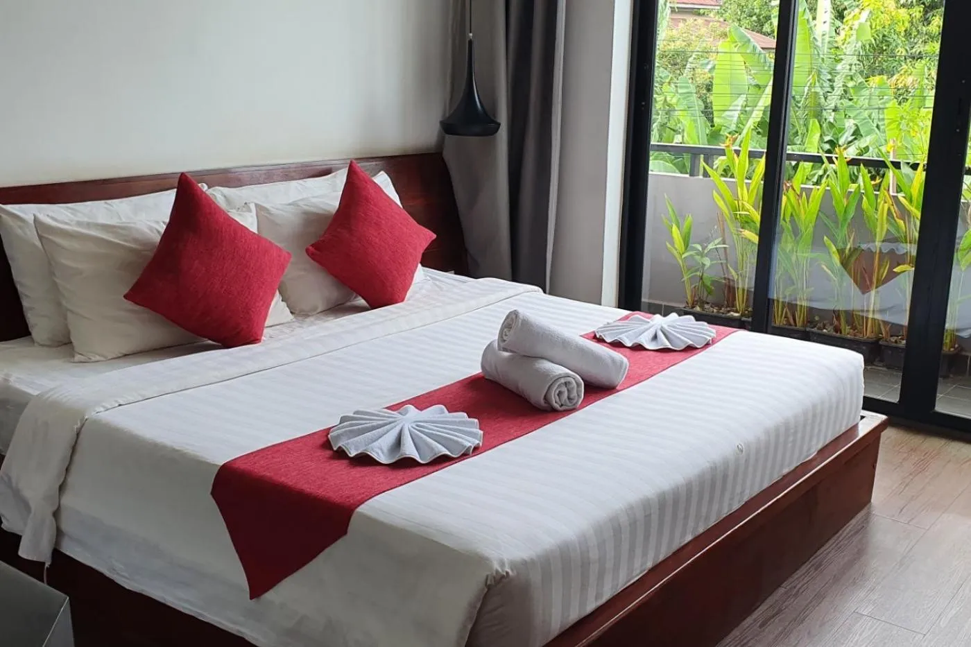 Bed in Siem Reap Tevi Residence