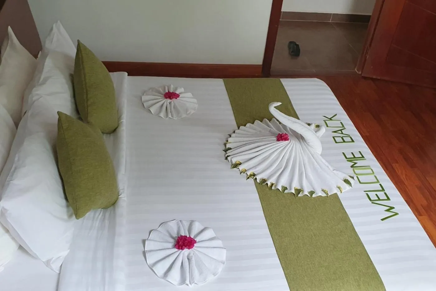 Bed in Siem Reap Tevi Residence