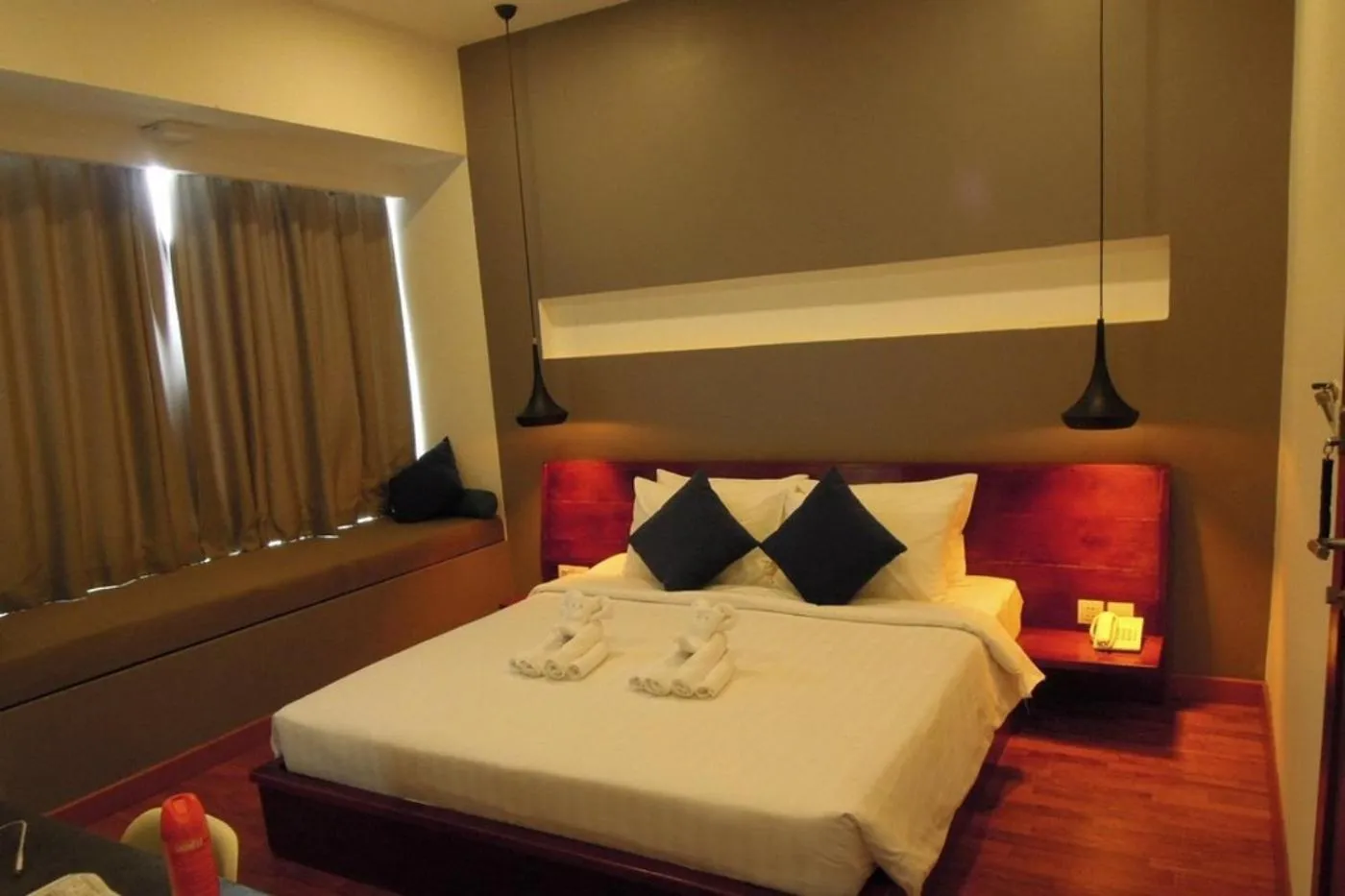 Bed in Siem Reap Tevi Residence