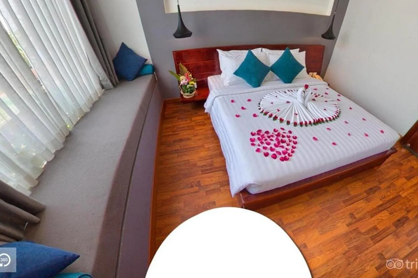 Bed in Siem Reap Tevi Residence