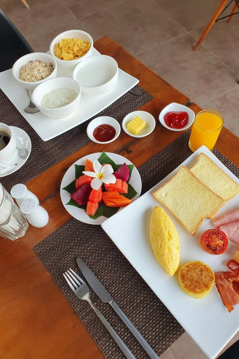 Breakfast in Siem Reap Tevi Residence