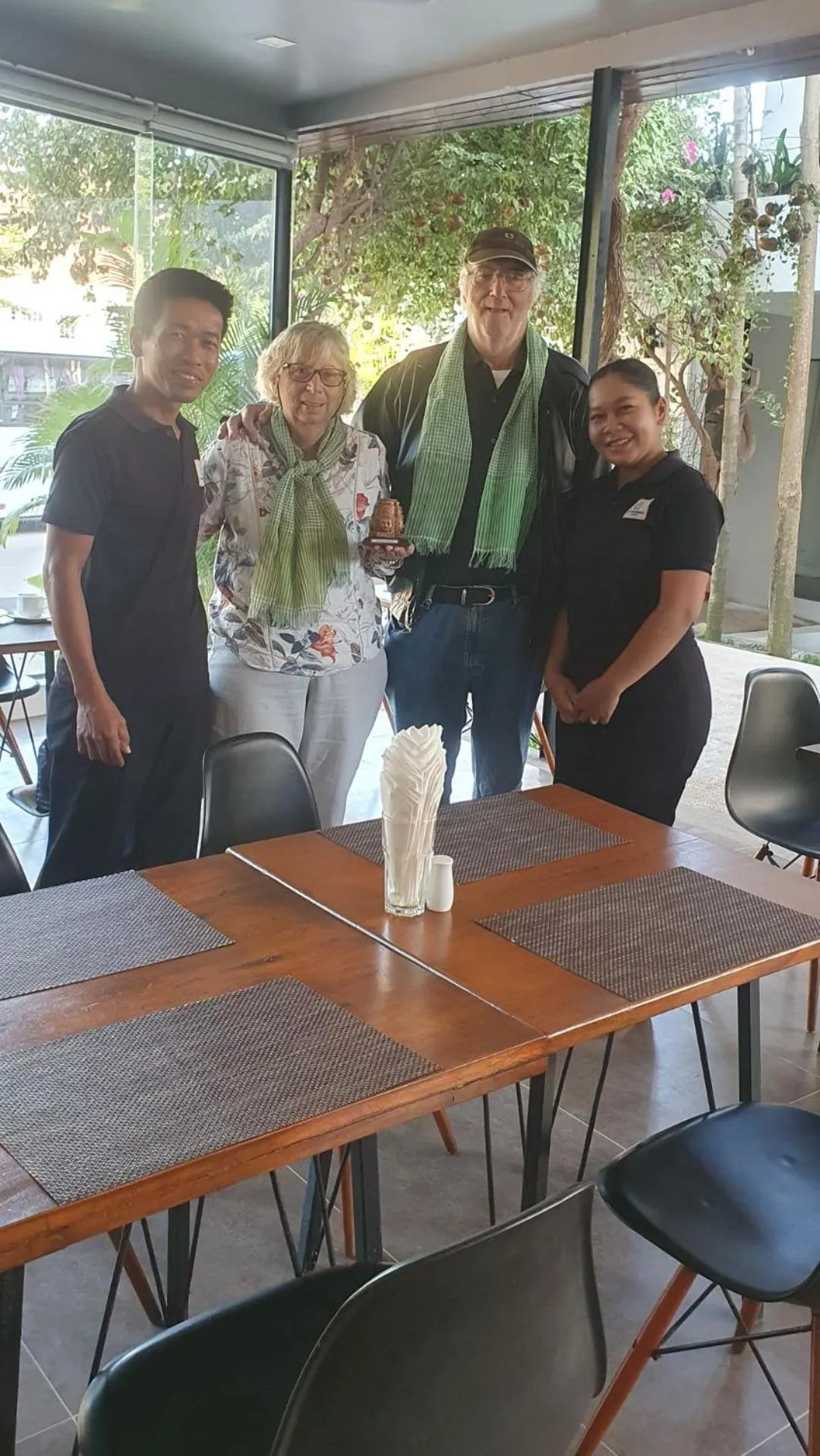 group of guests in Siem Reap Tevi Residence