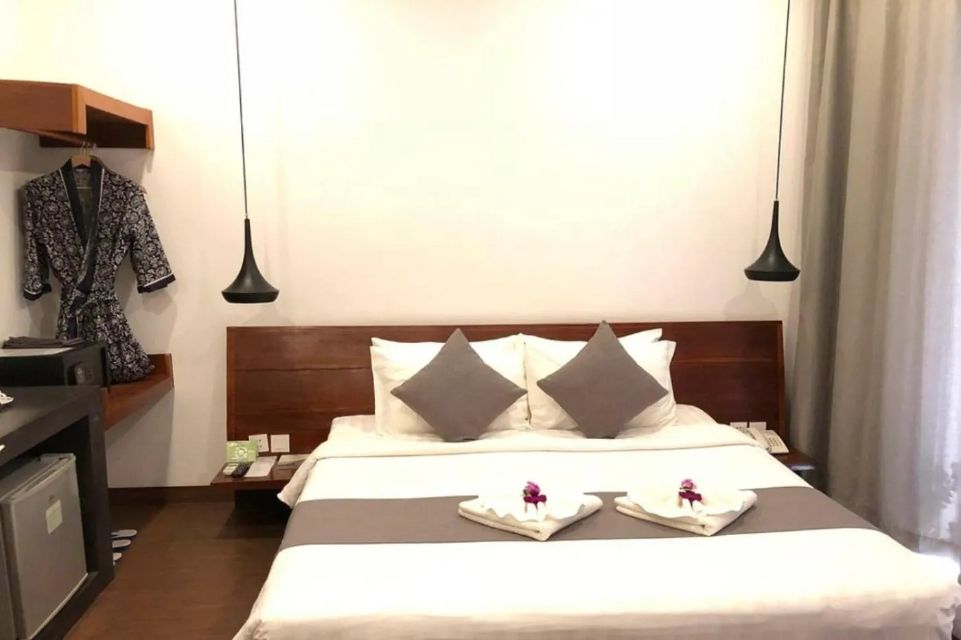 Bed in Siem Reap Tevi Residence