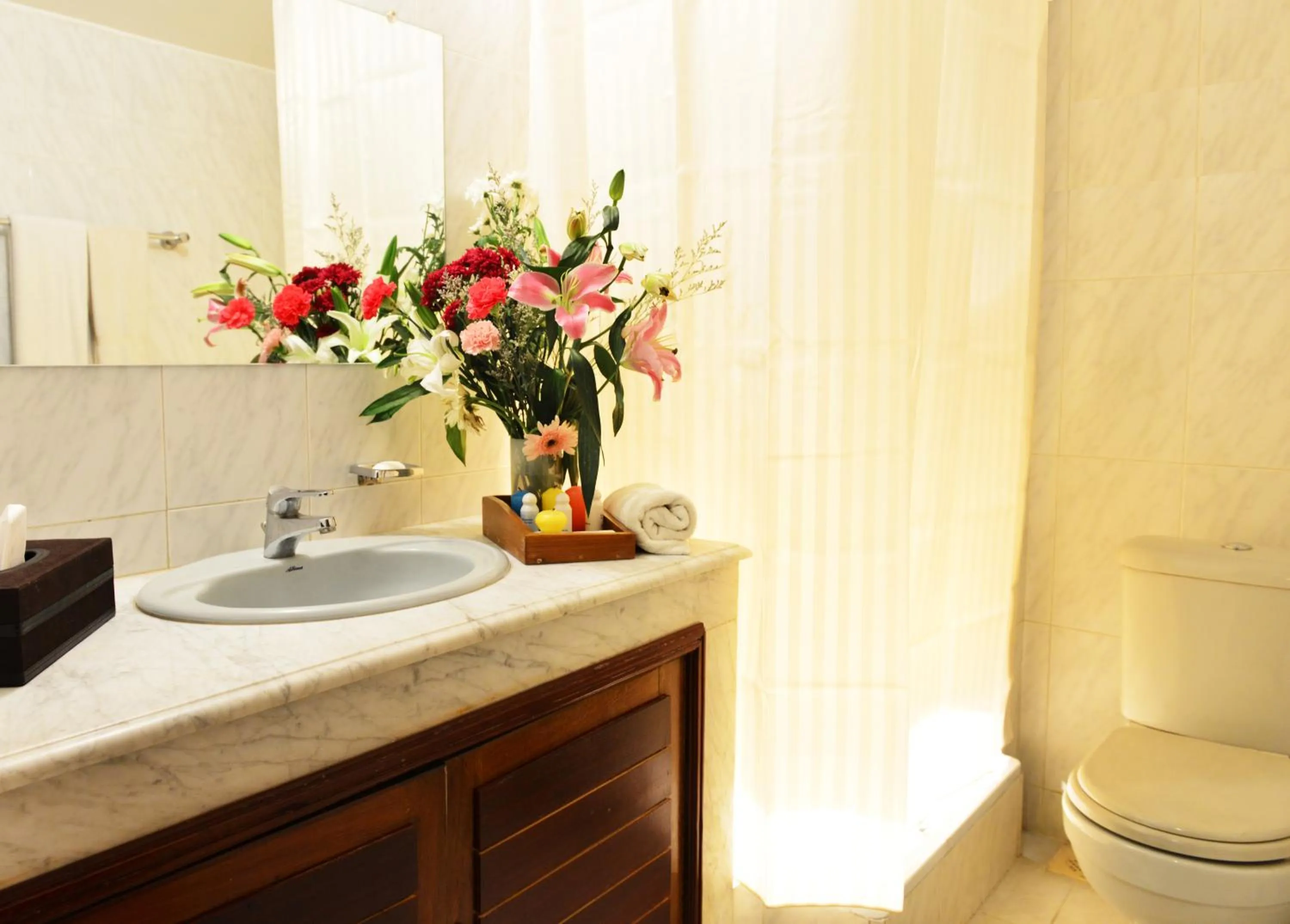Bathroom in Amazon Lilly Lake View Residence