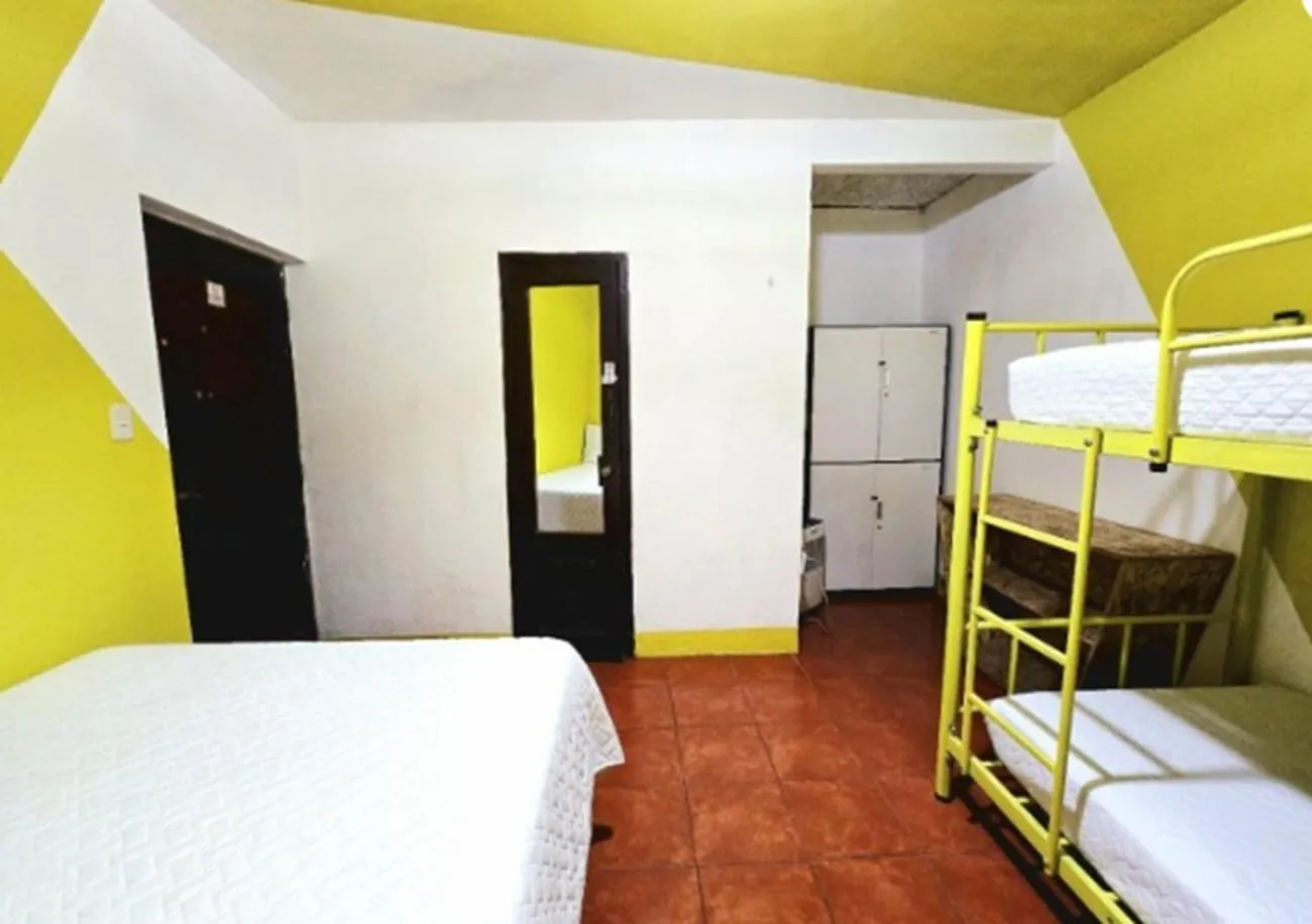 Bed in Why Not Hotel