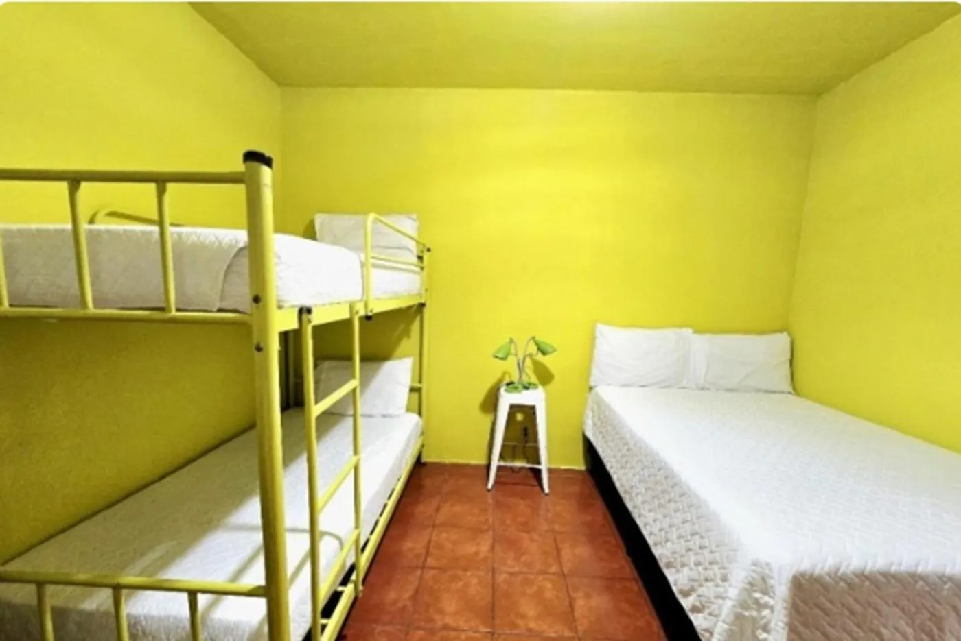 Bed in Why Not Hotel