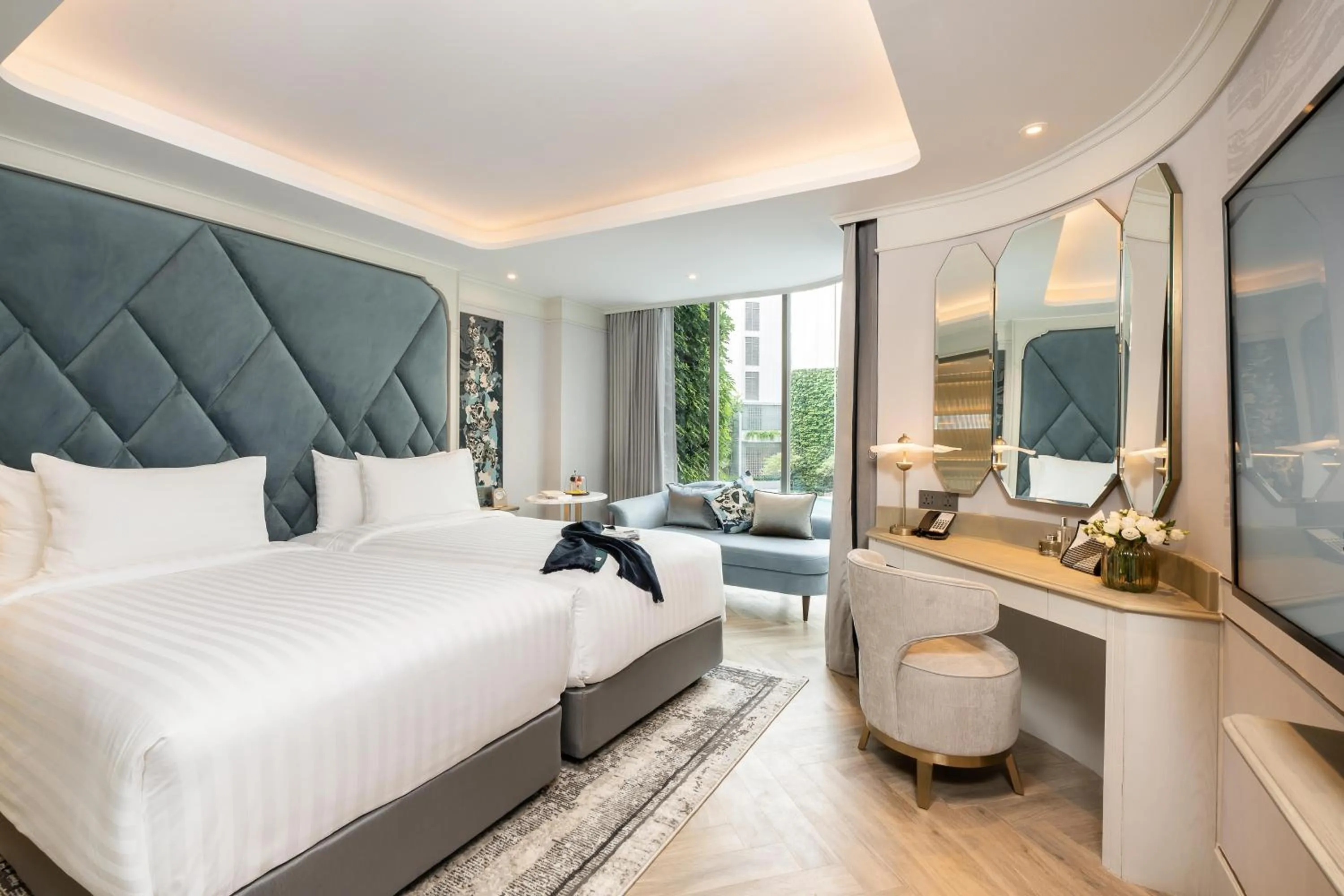 Photo of the whole room, Bed in The Salil Hotel Riverside Bangkok