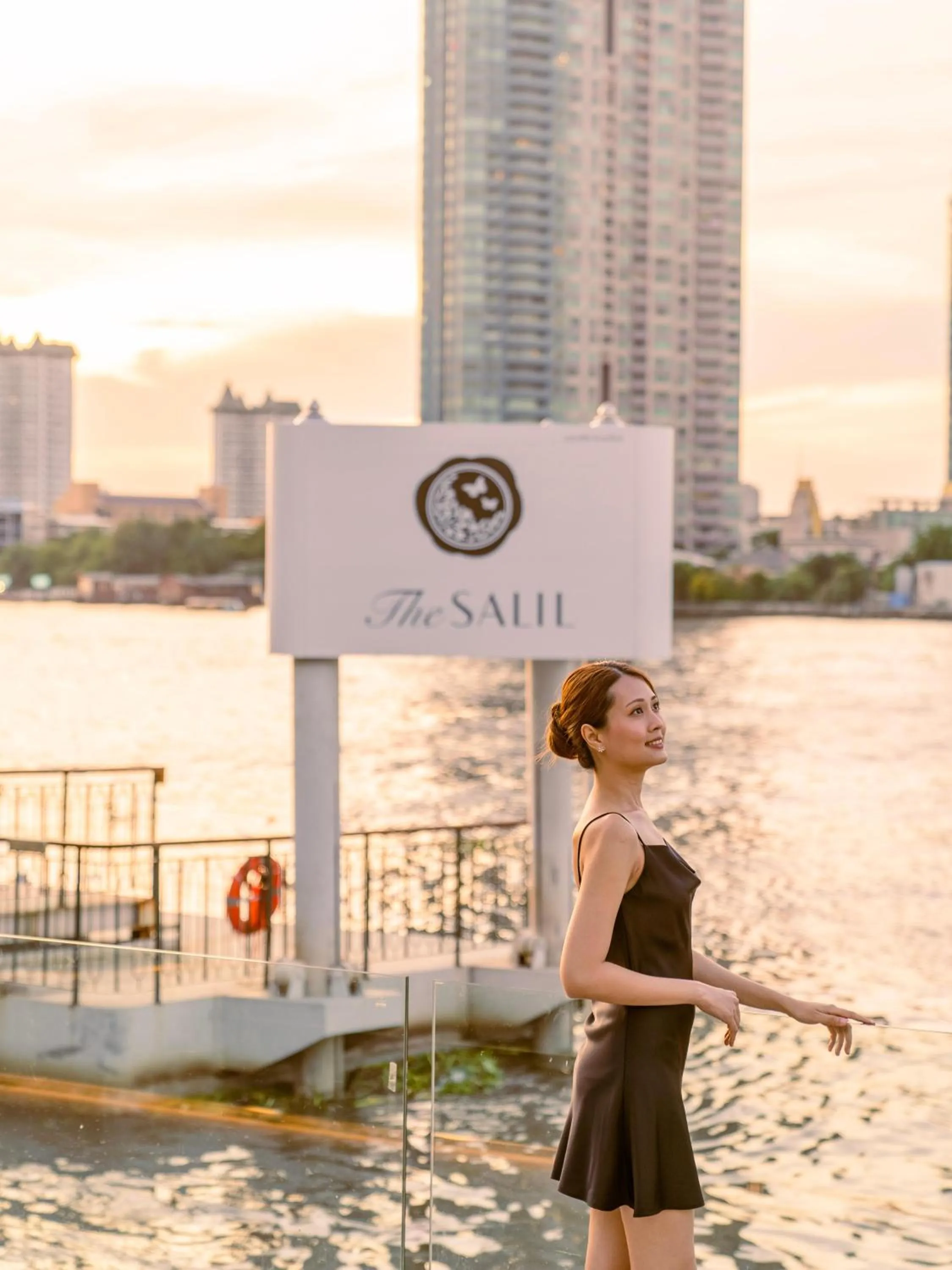 Property building in The Salil Hotel Riverside Bangkok