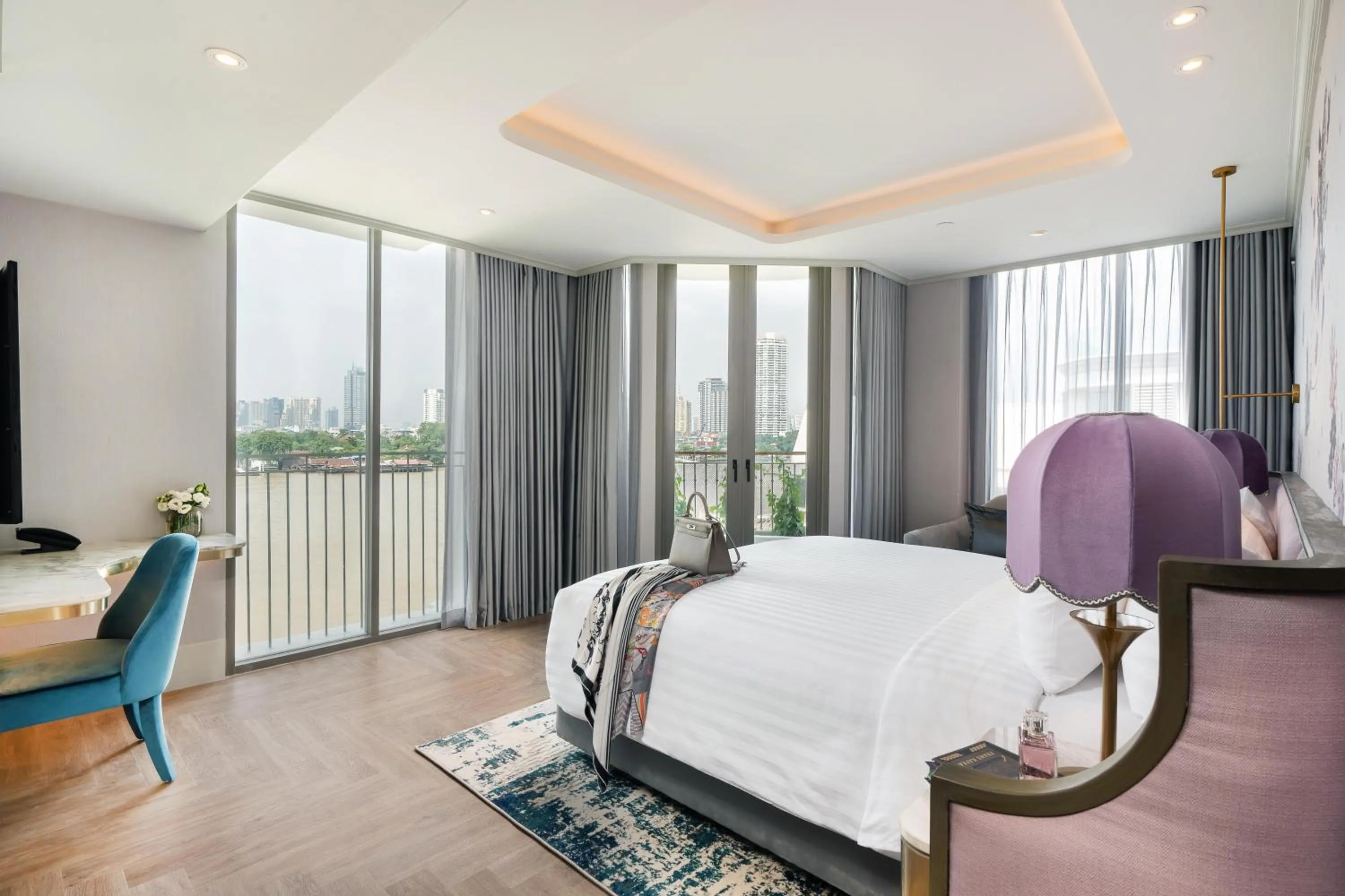 Photo of the whole room, Bed in The Salil Hotel Riverside Bangkok
