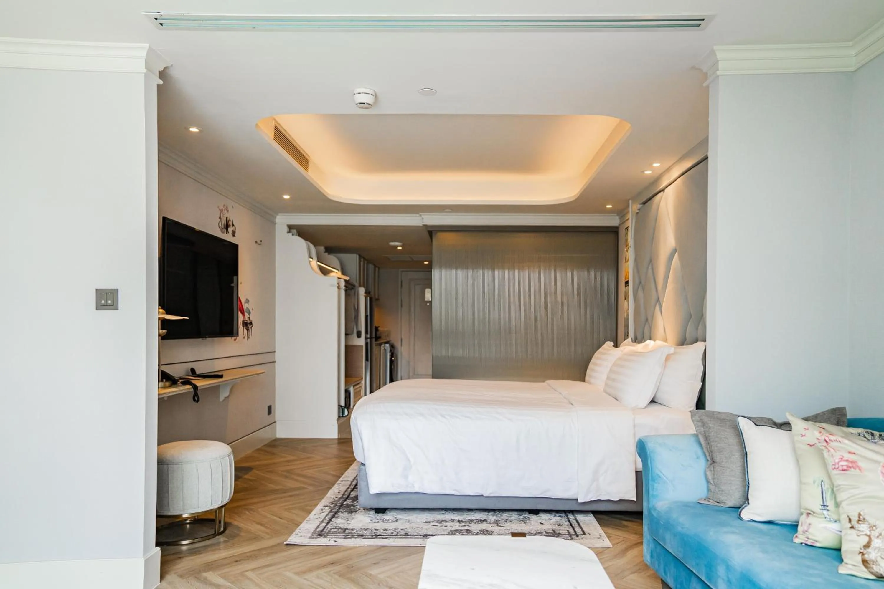 Photo of the whole room, Bed in The Salil Hotel Riverside Bangkok