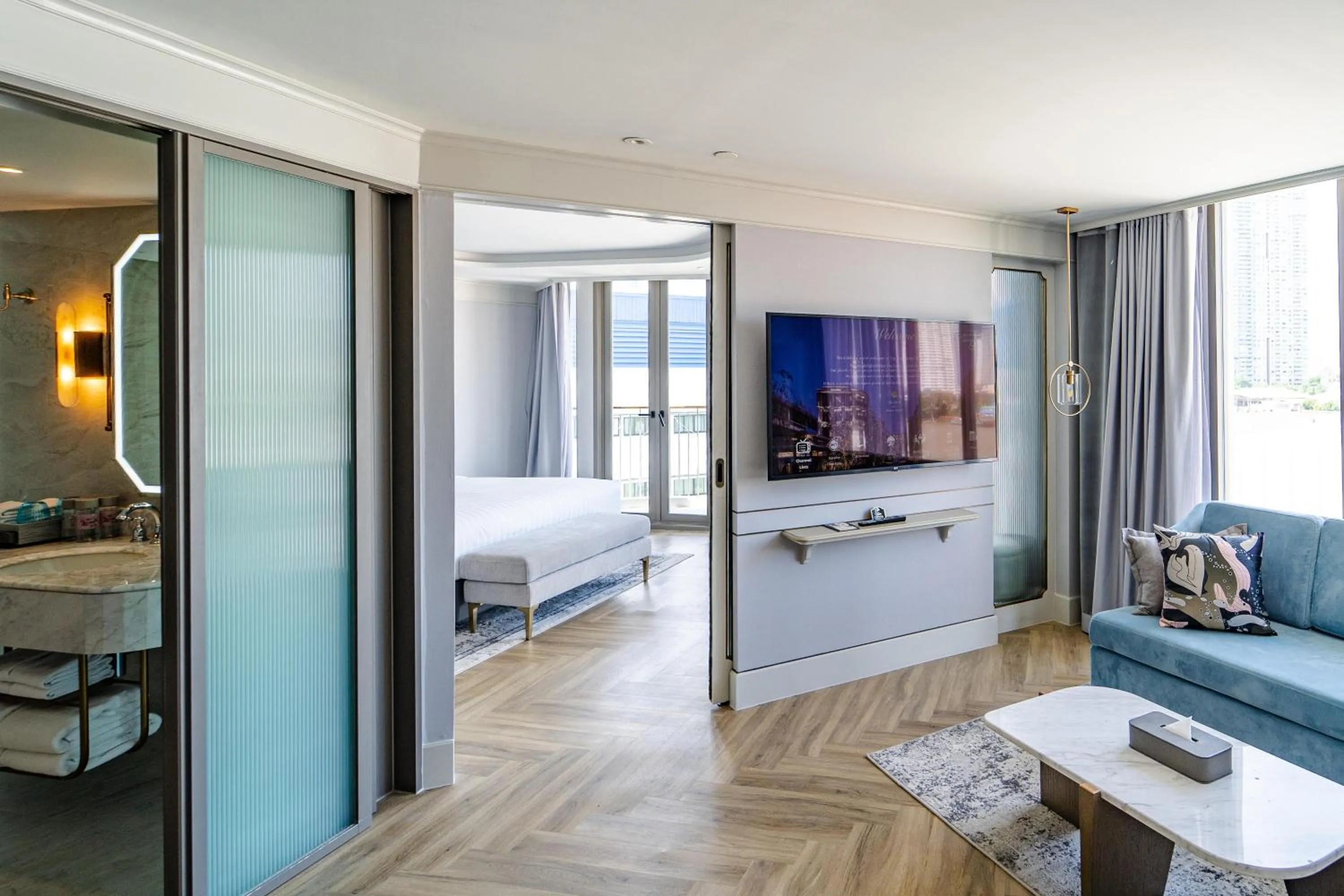 Photo of the whole room, Bed in The Salil Hotel Riverside Bangkok