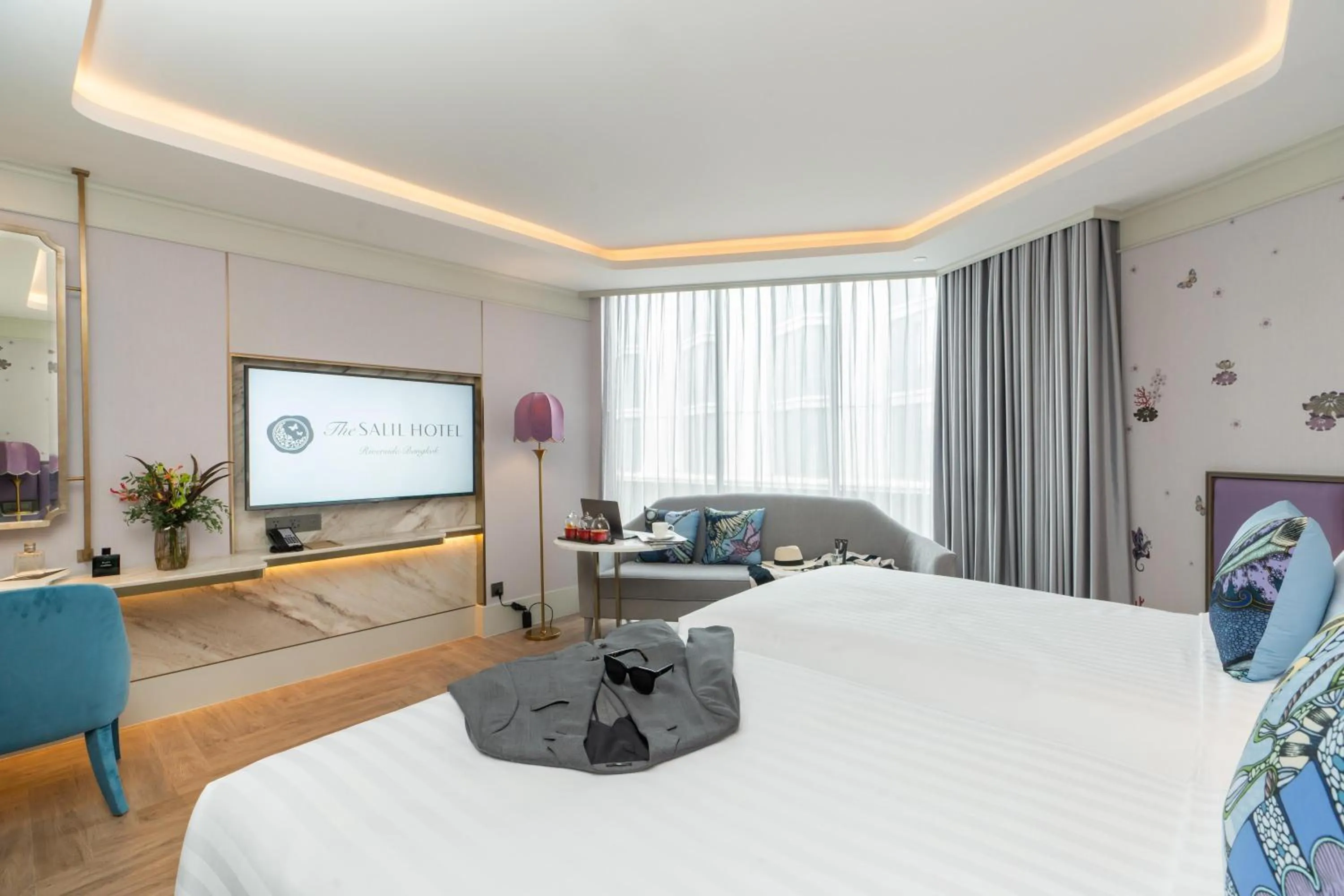 Photo of the whole room, Bed in The Salil Hotel Riverside Bangkok