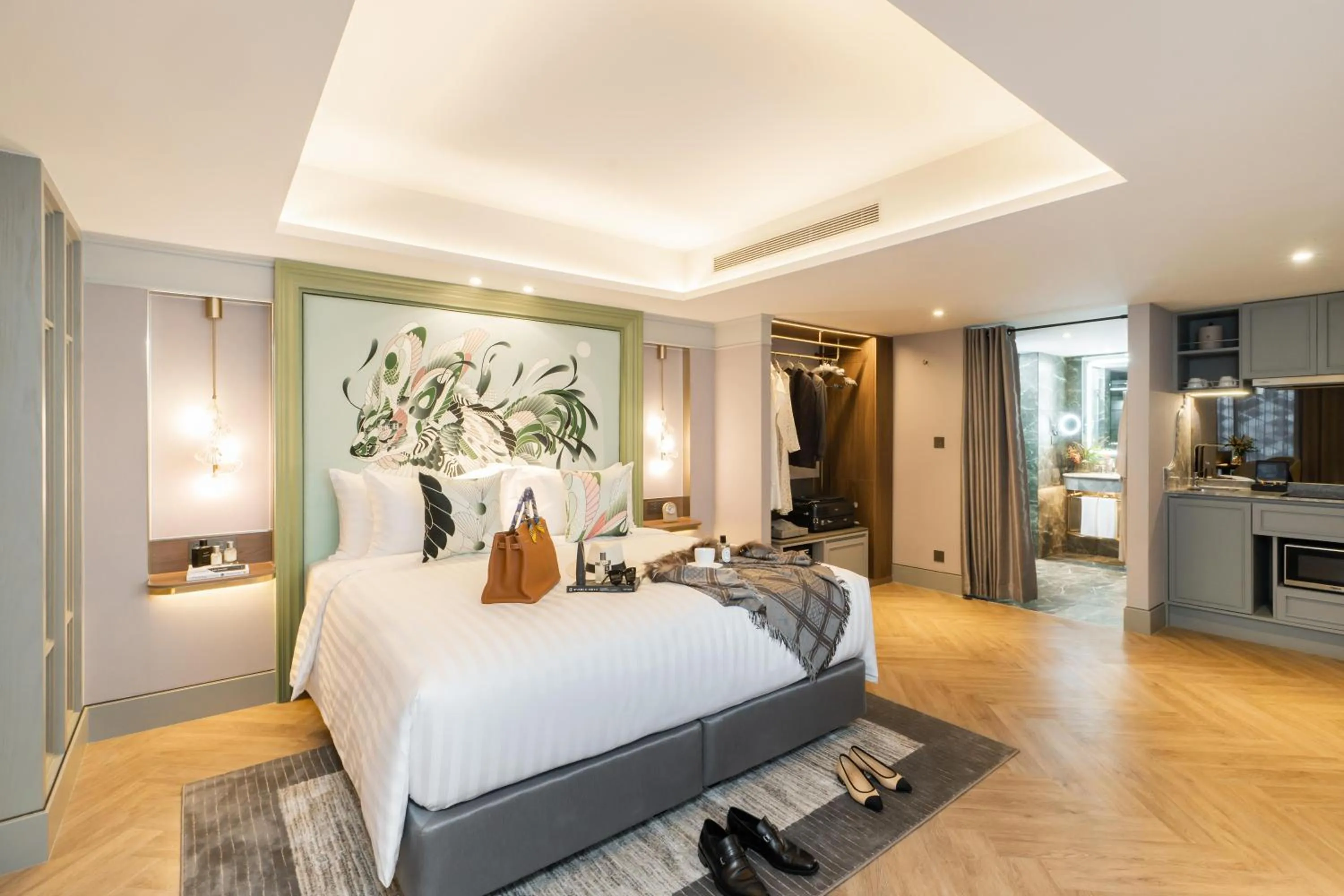 Photo of the whole room, Bed in The Salil Hotel Riverside Bangkok