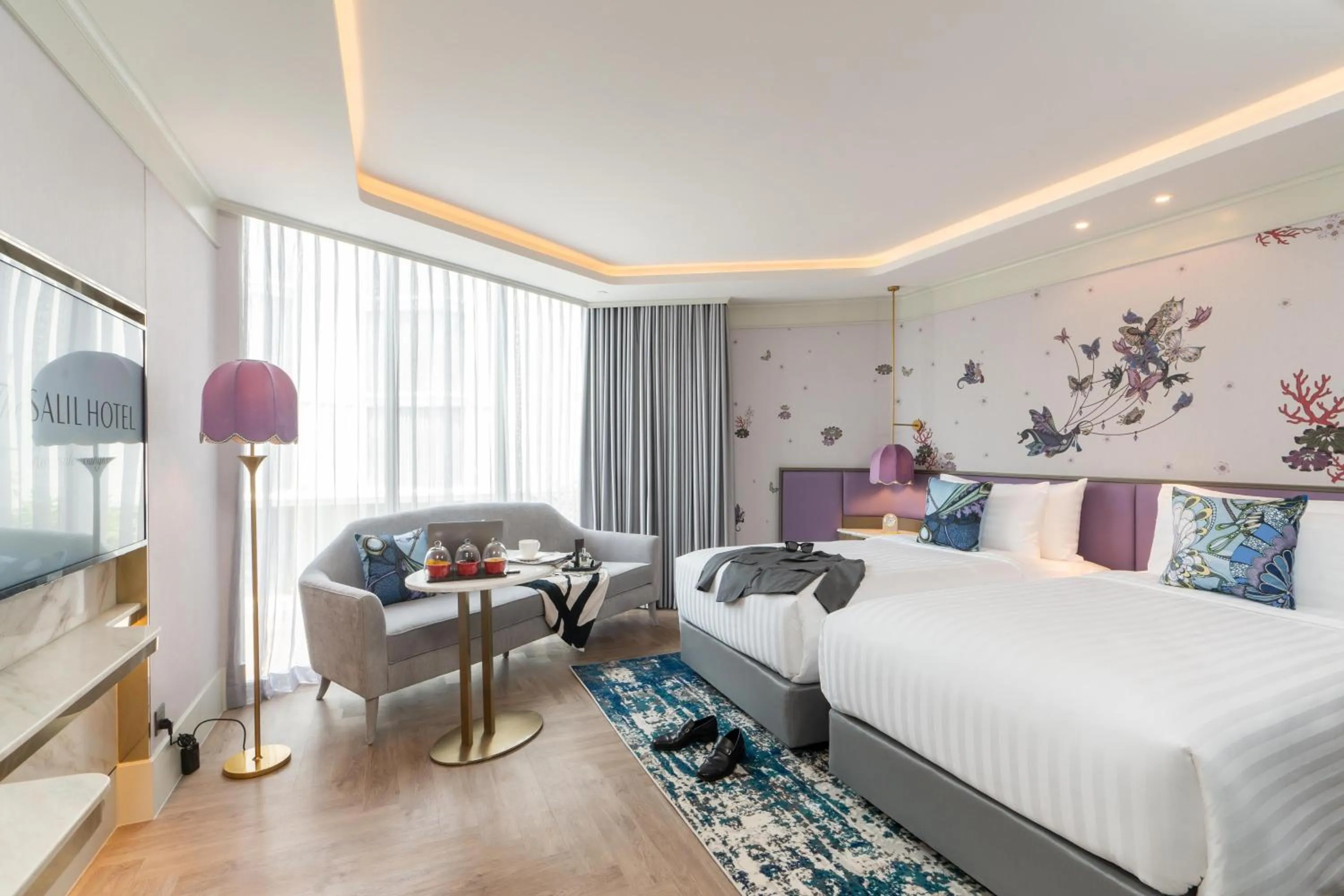 Photo of the whole room, Bed in The Salil Hotel Riverside Bangkok